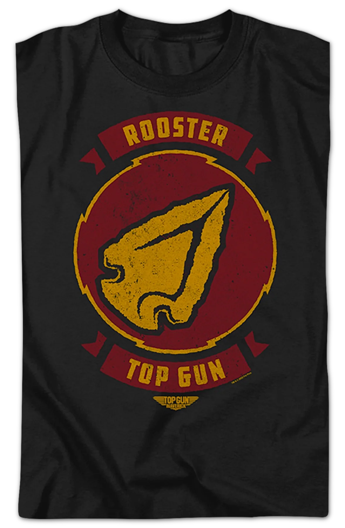 Rooster Patch Logo Top Gun: Maverick T-Shirt - Image 2