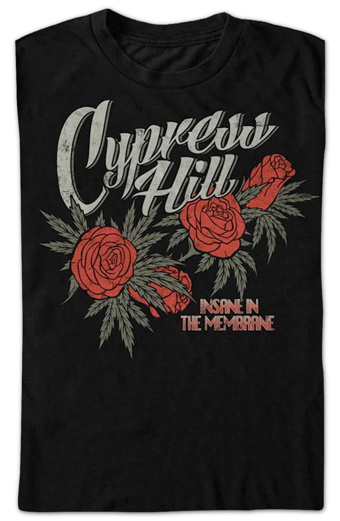 Rose Bud Insane In The Membrane Cypress Hill T-Shirt - Image 2
