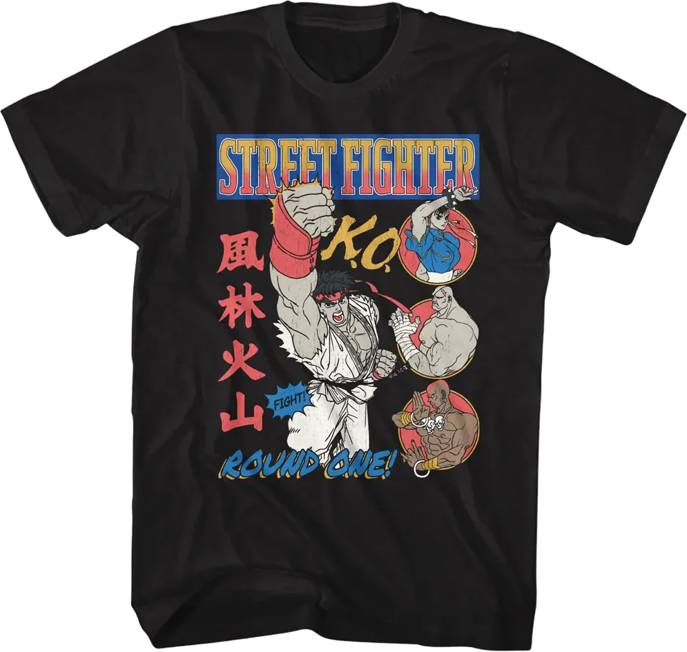 Round One Street Fighter T-Shirt