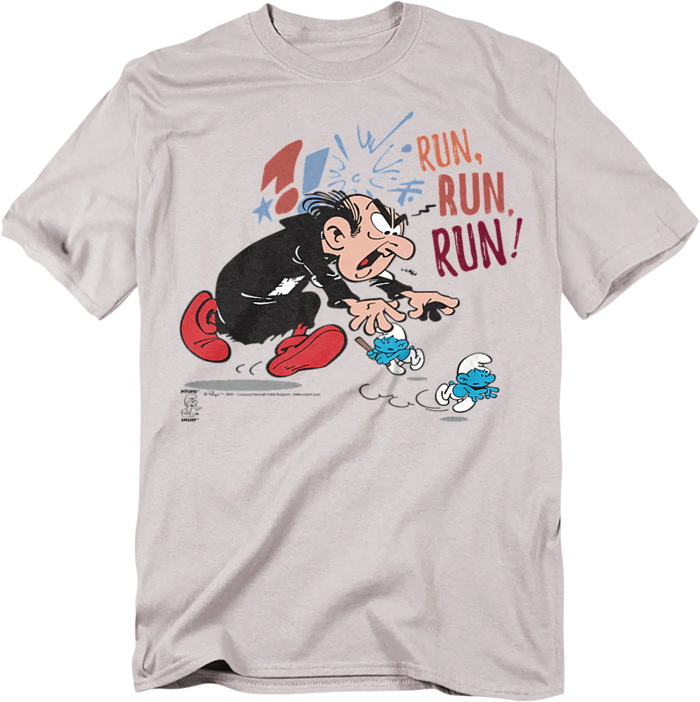 Run Smurfs T-Shirt