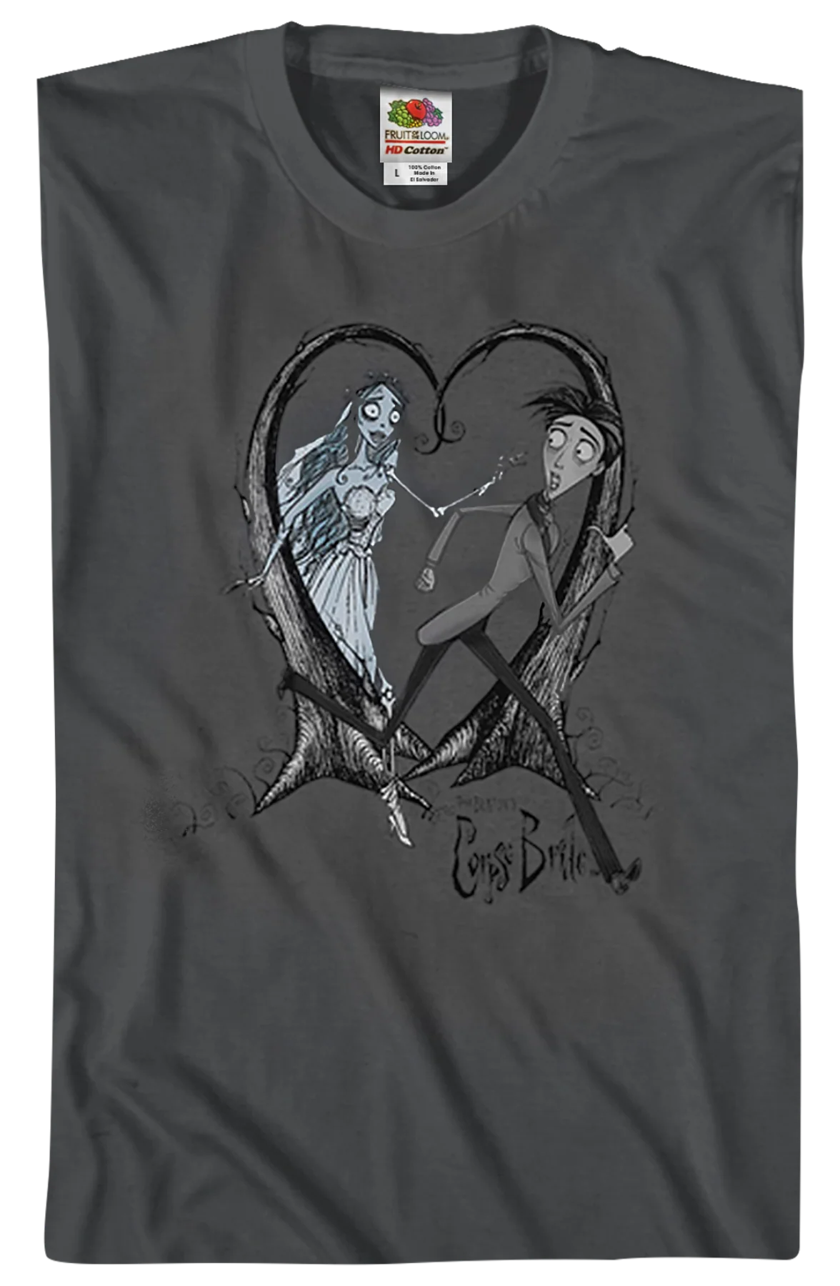 Runaway Groom Corpse Bride T-Shirt - Image 2