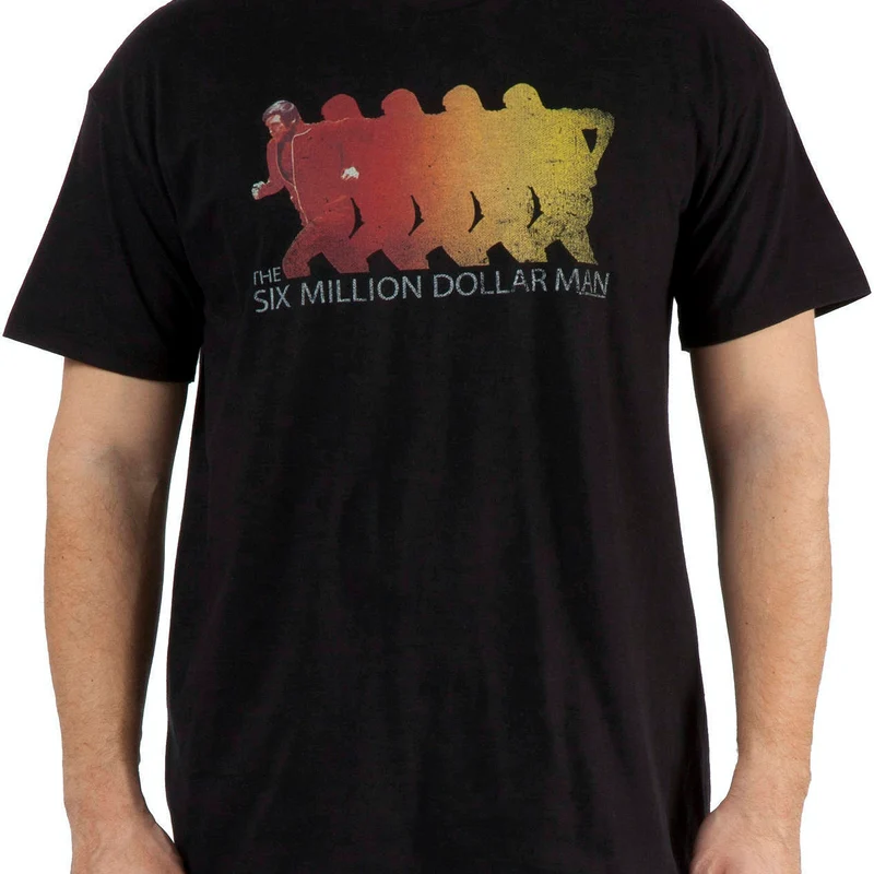 Running Six Million Dollar Man Shirt