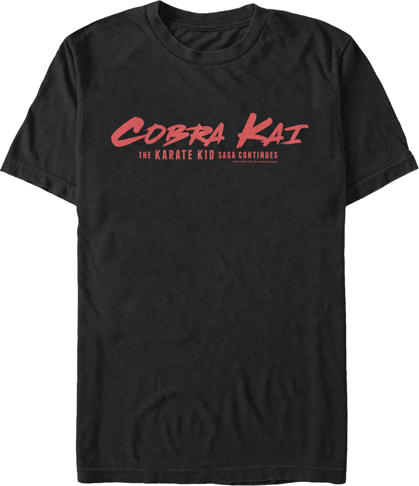 Saga Continues Cobra Kai T-Shirt