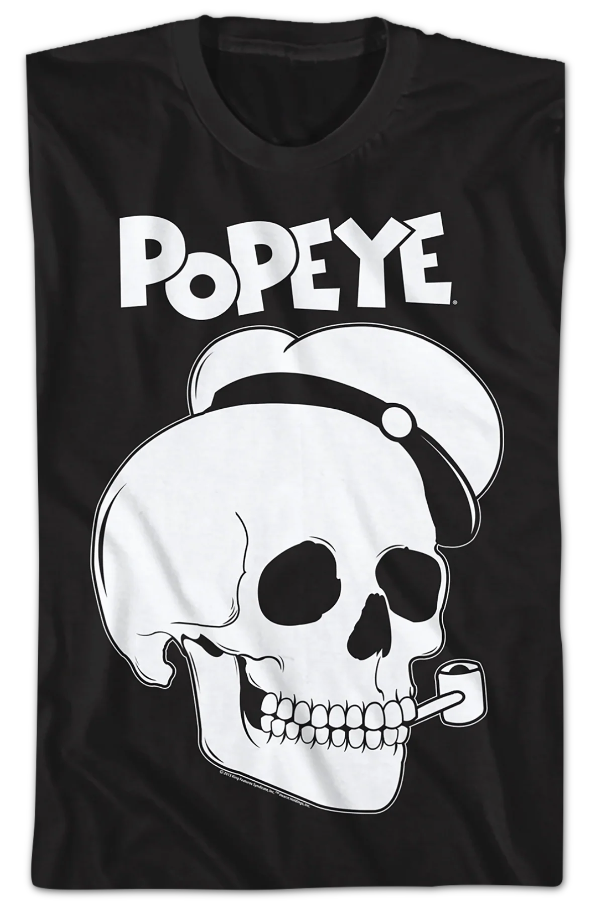 Sailor Skull Popeye T-Shirt - Image 2