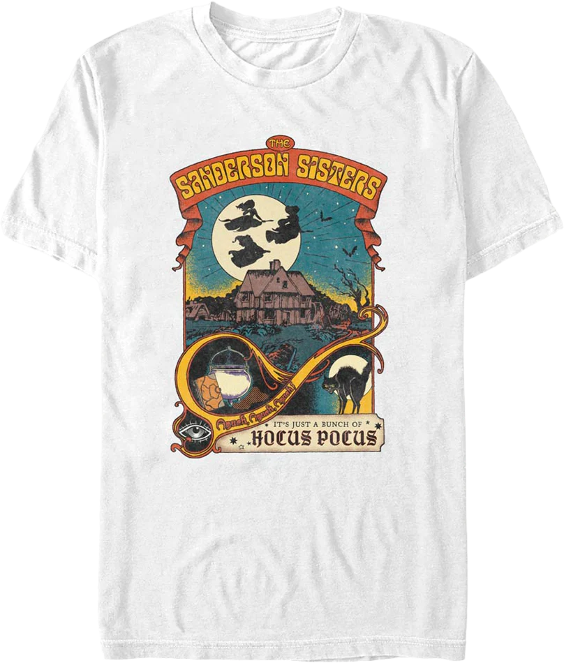 Sanderson Sisters Silhouettes Hocus Pocus T-Shirt
