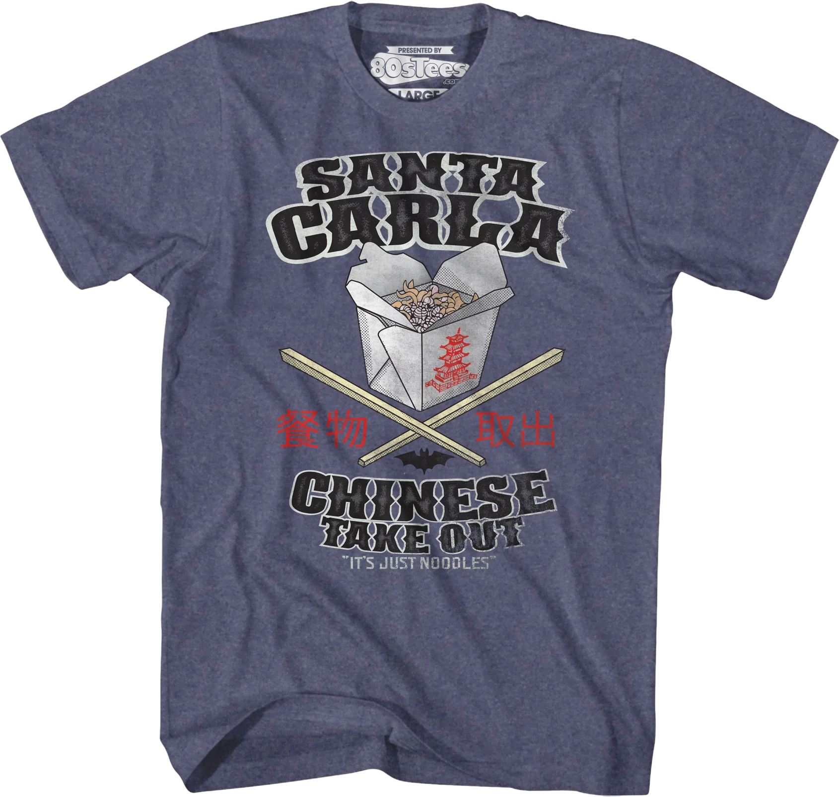 Santa Carla Chinese Take Out Lost Boys T-Shirt