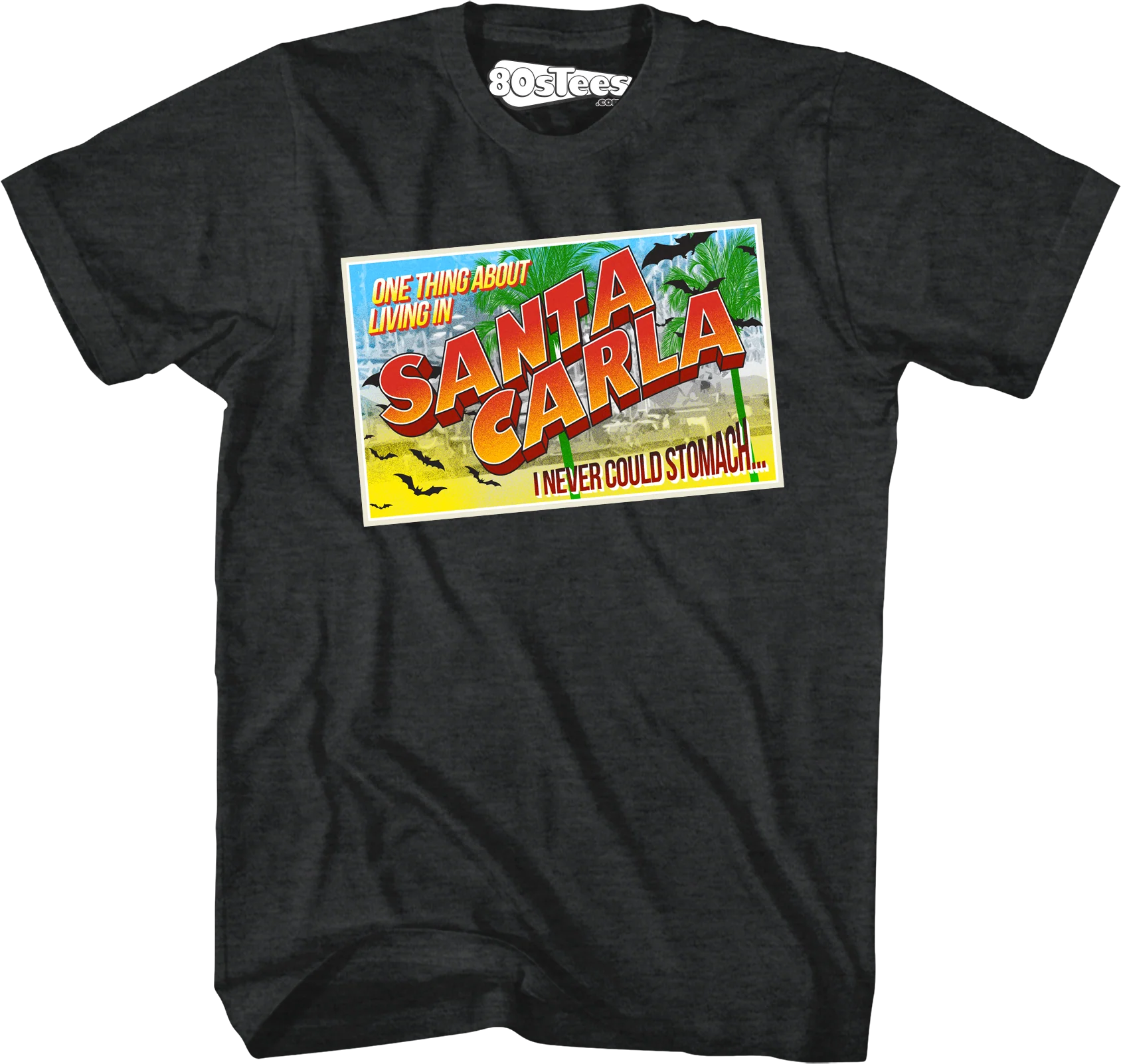 Santa Carla Postcard Lost Boys T-Shirt