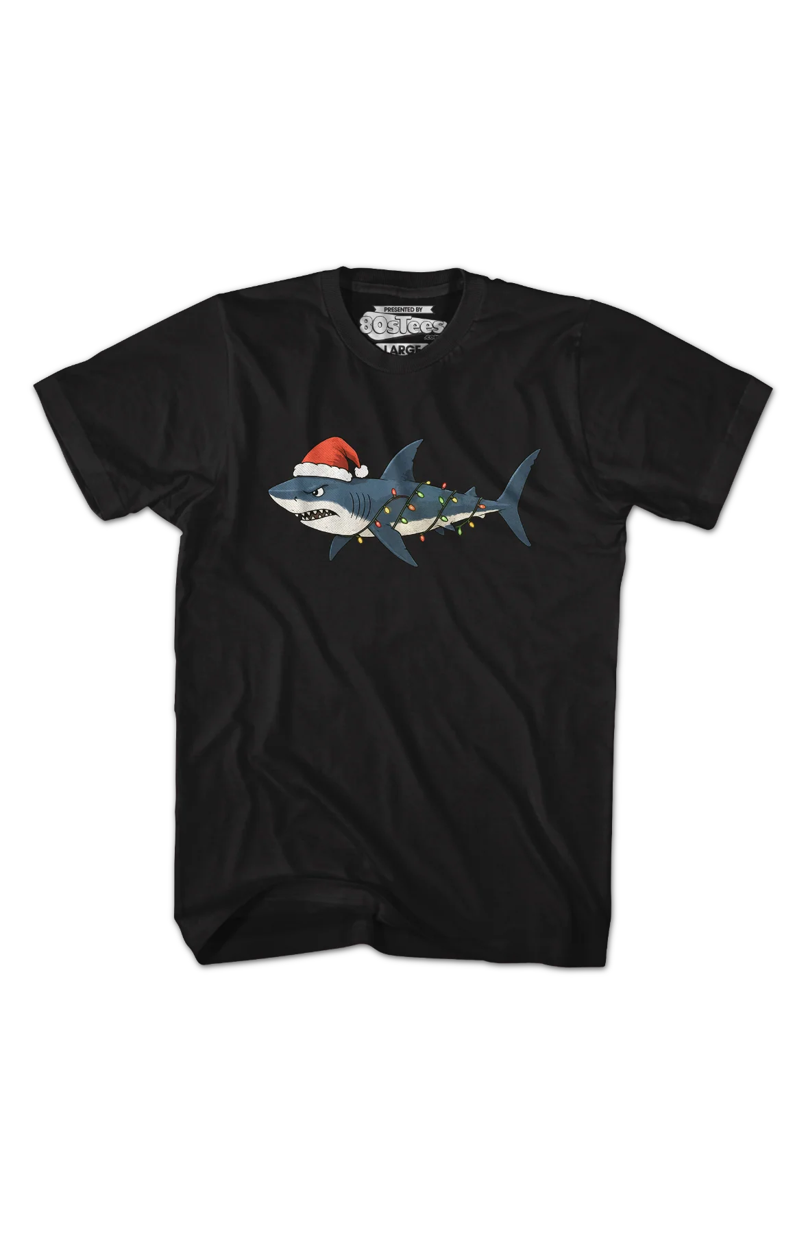 Santa Shark T-Shirt - Image 2