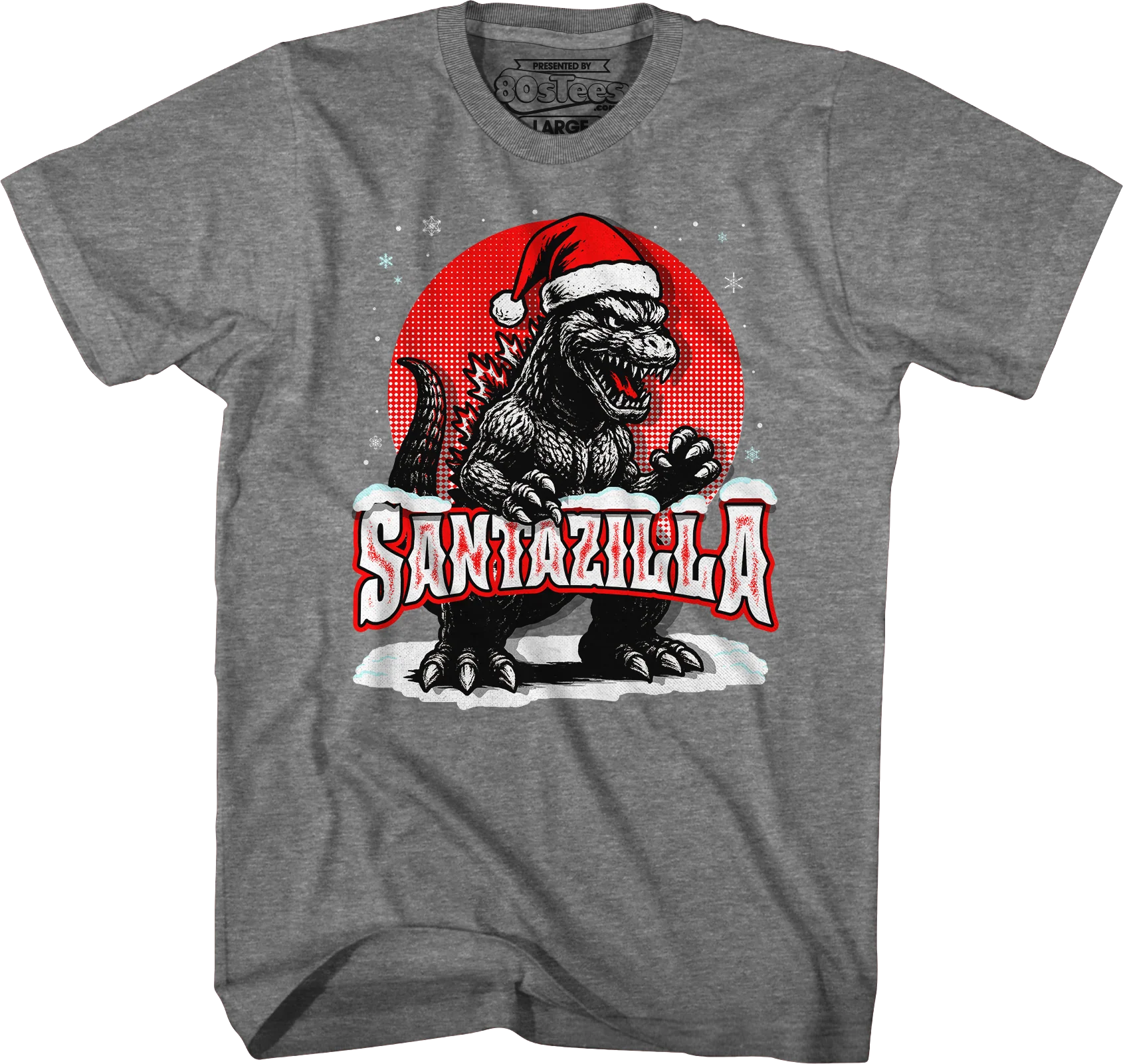 Santazilla T-Shirt - Image 3