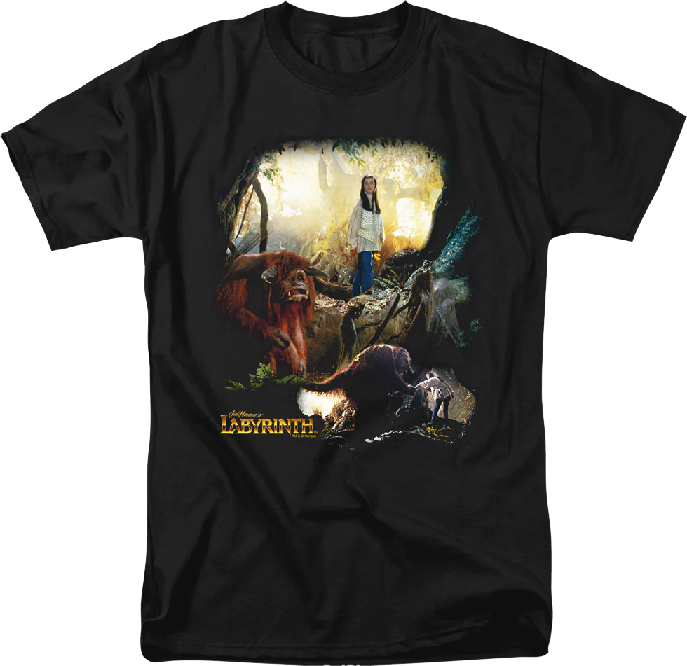 Sarah & Ludo Collage Labyrinth T-Shirt