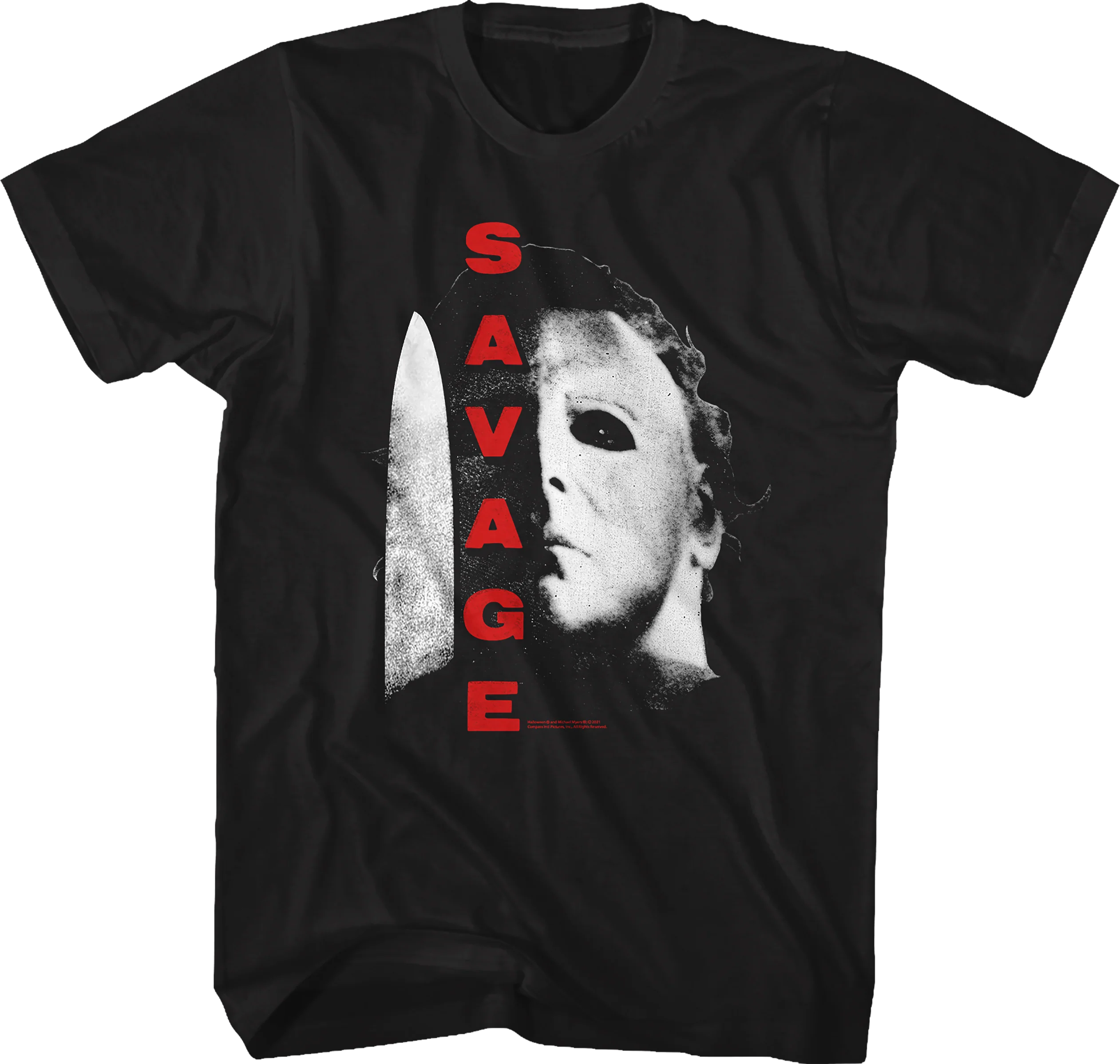 Savage Michael Myers Halloween T-Shirt