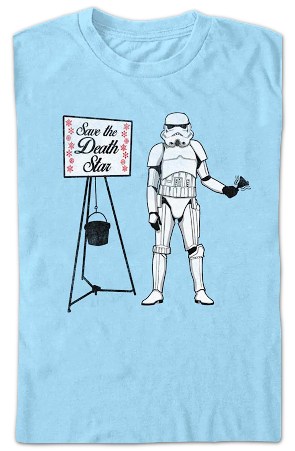 Save The Death Star Stormtrooper Bell Ringer Star Wars T-Shirt - Image 2