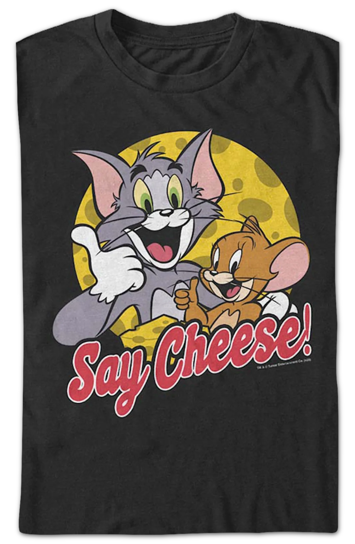 Say Cheese Tom And Jerry T-Shirt - Image 2