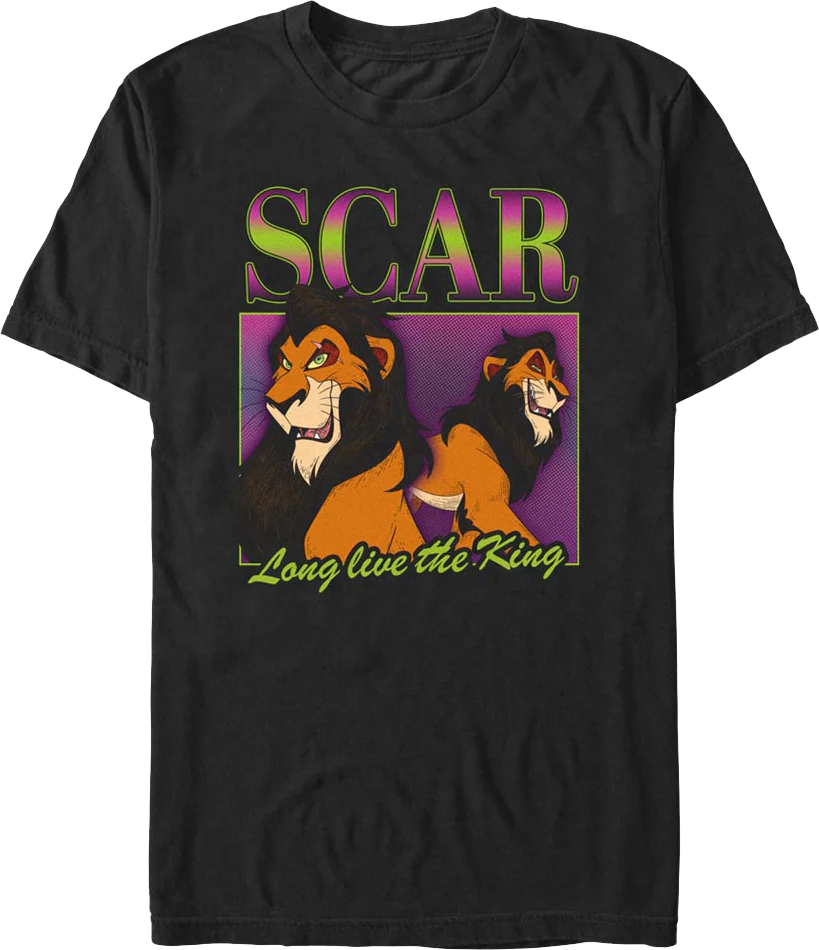 Scar Long Live The King Lion King T-Shirt