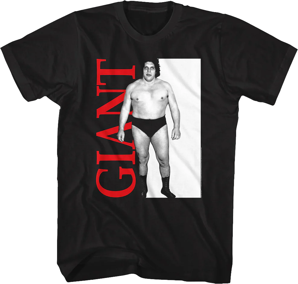 Scarface Poster Andre The Giant T-Shirt