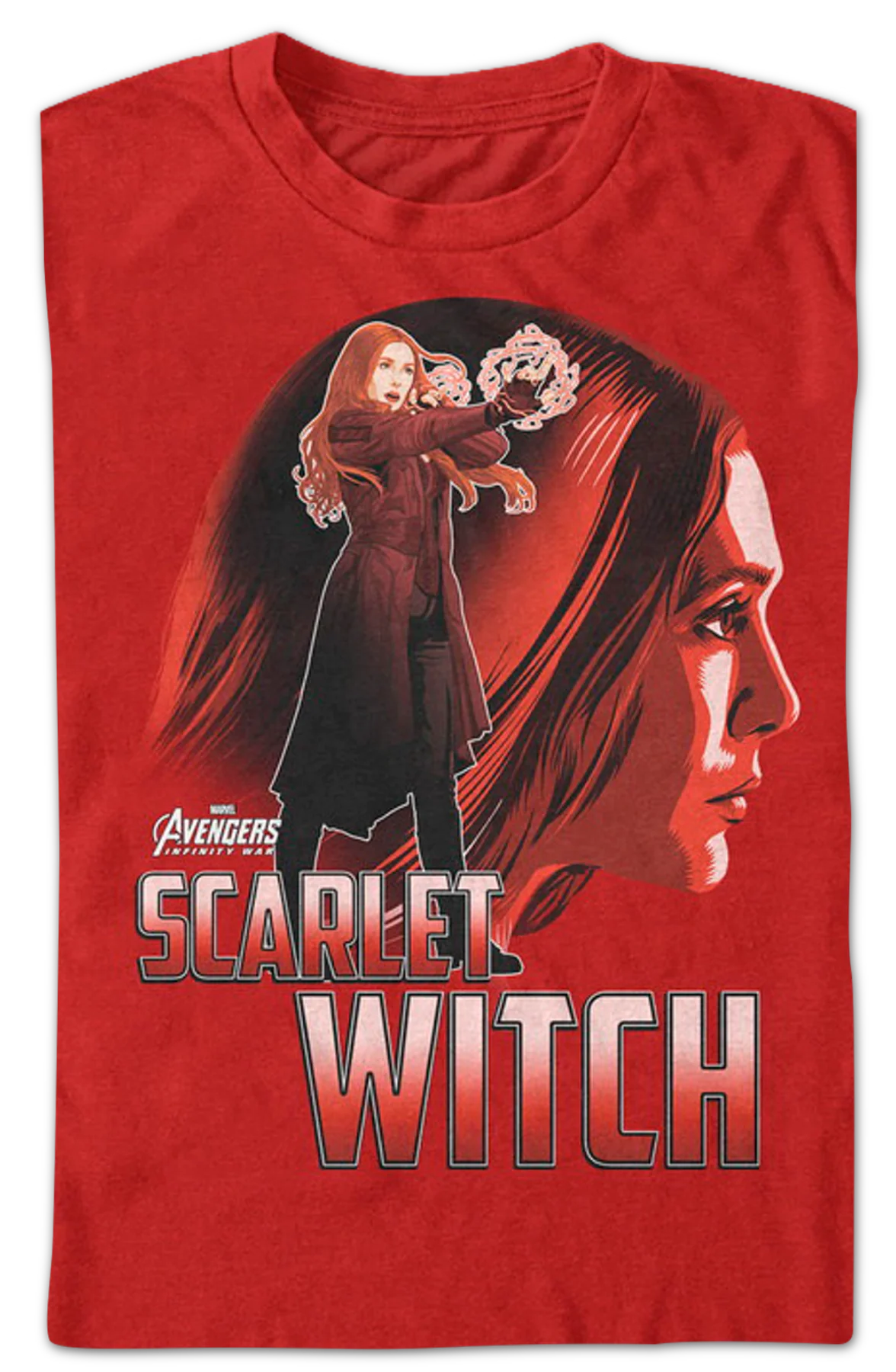 Scarlet Witch Avengers Infinity War T-Shirt - Image 2