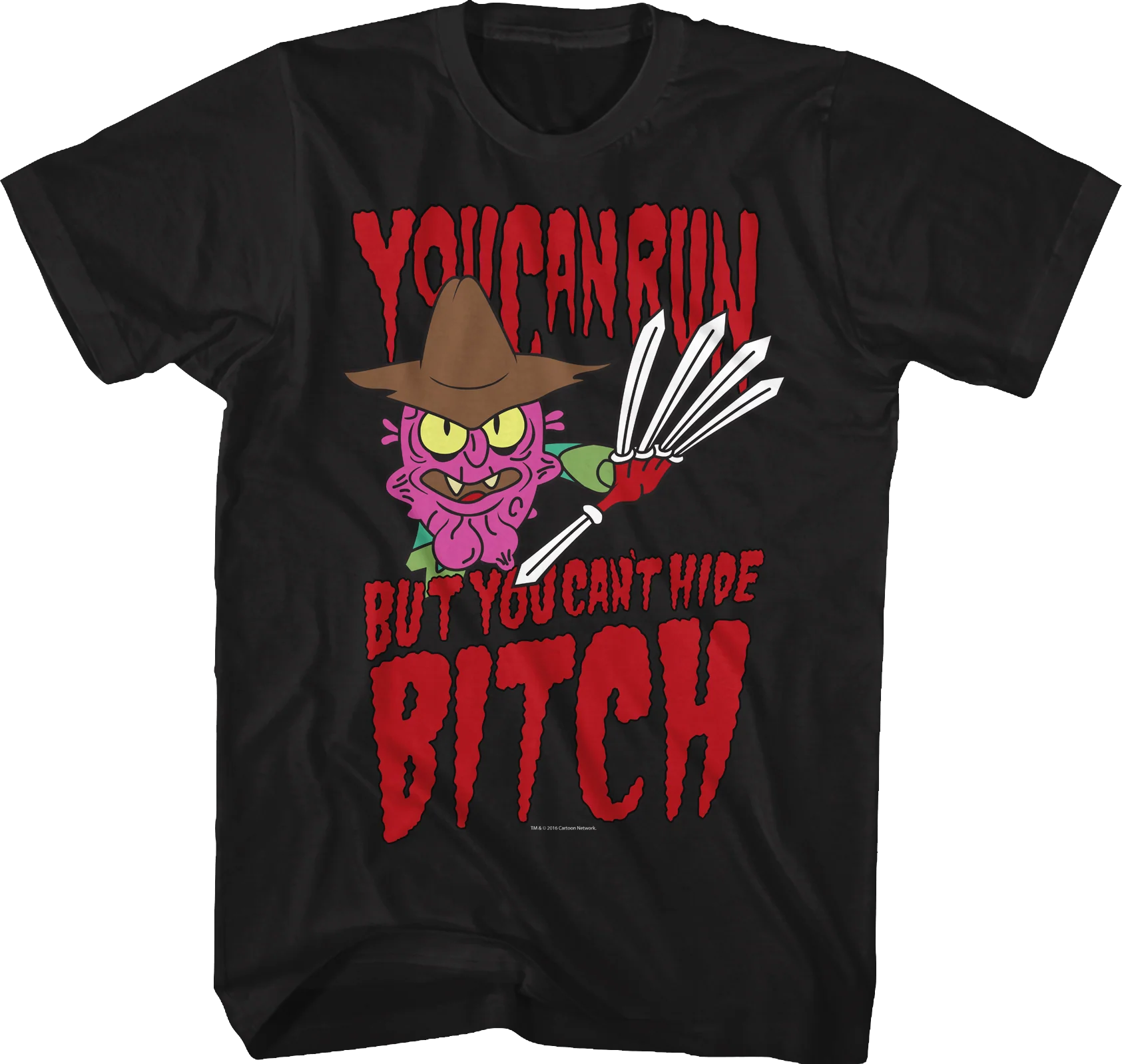 Scary Terry You Can Run Rick and Morty T-Shirt