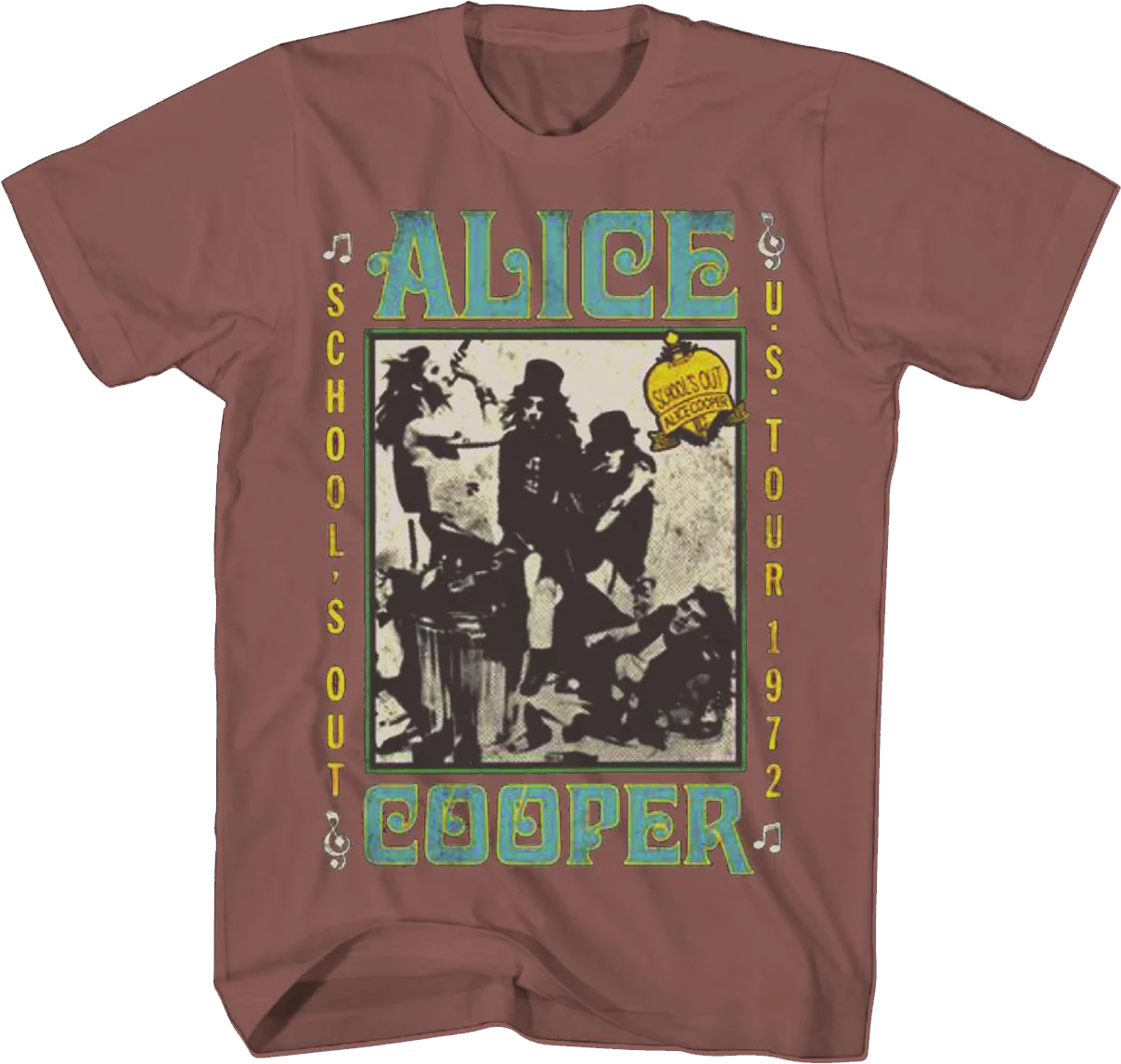 School's Out US Tour 1972 Alice Cooper T-Shirt