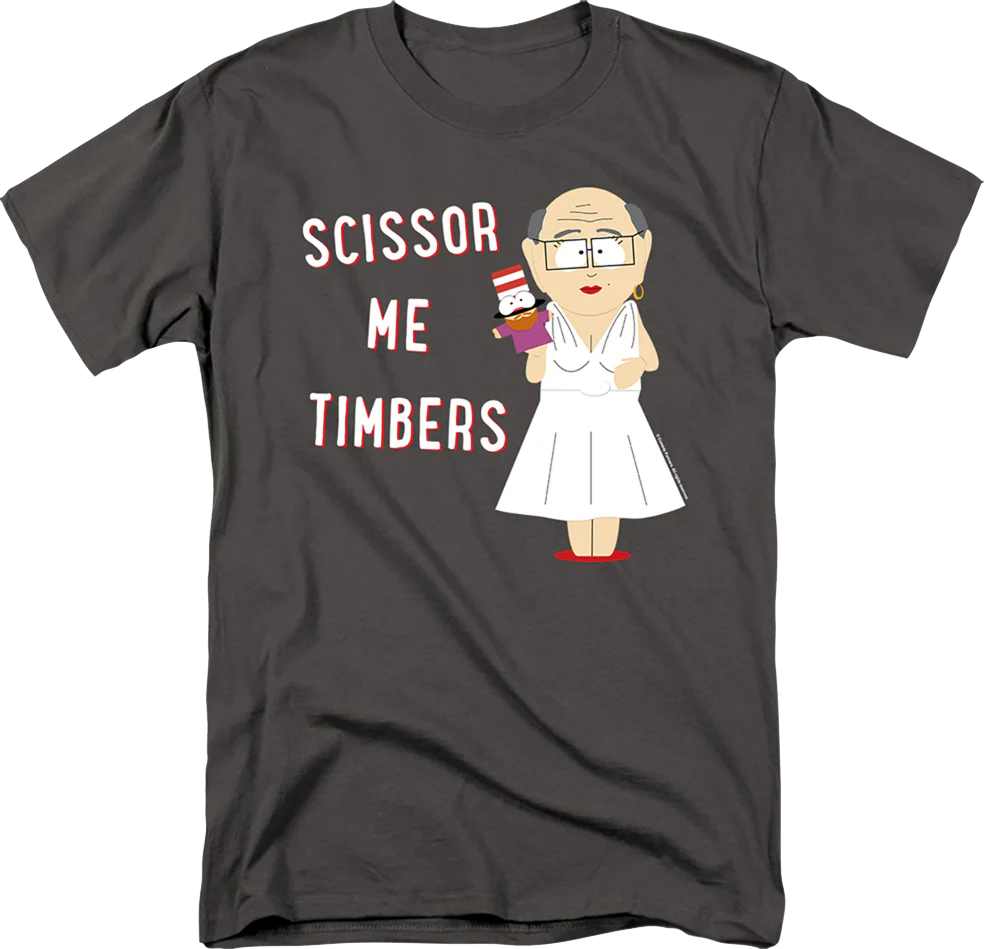 Scissor Me Timbers South Park T-Shirt