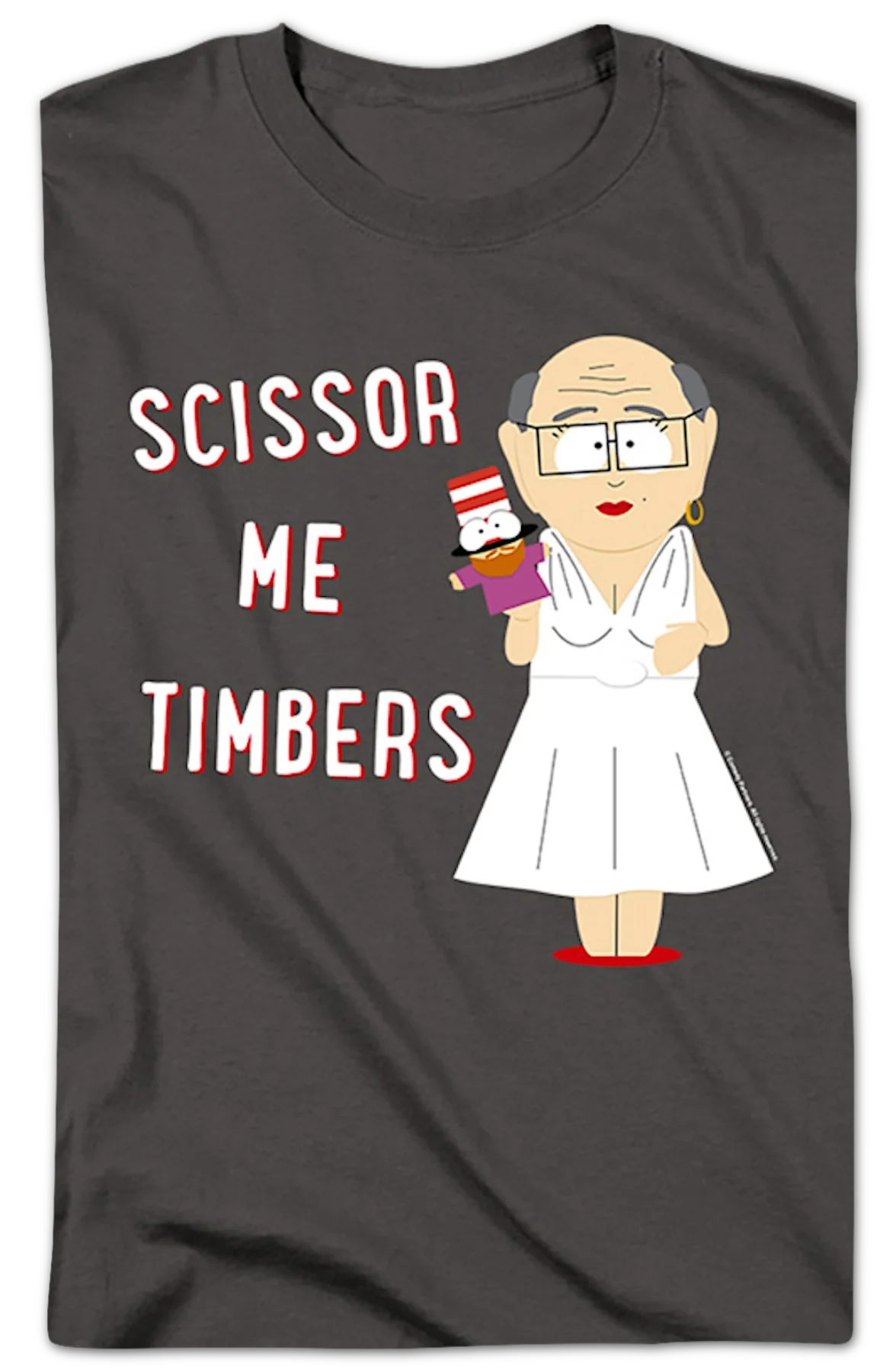 Scissor Me Timbers South Park T-Shirt - Image 2
