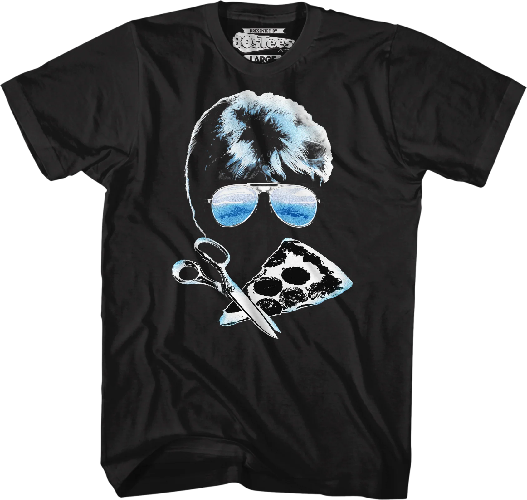 Scissors And Pizza Cobra T-Shirt