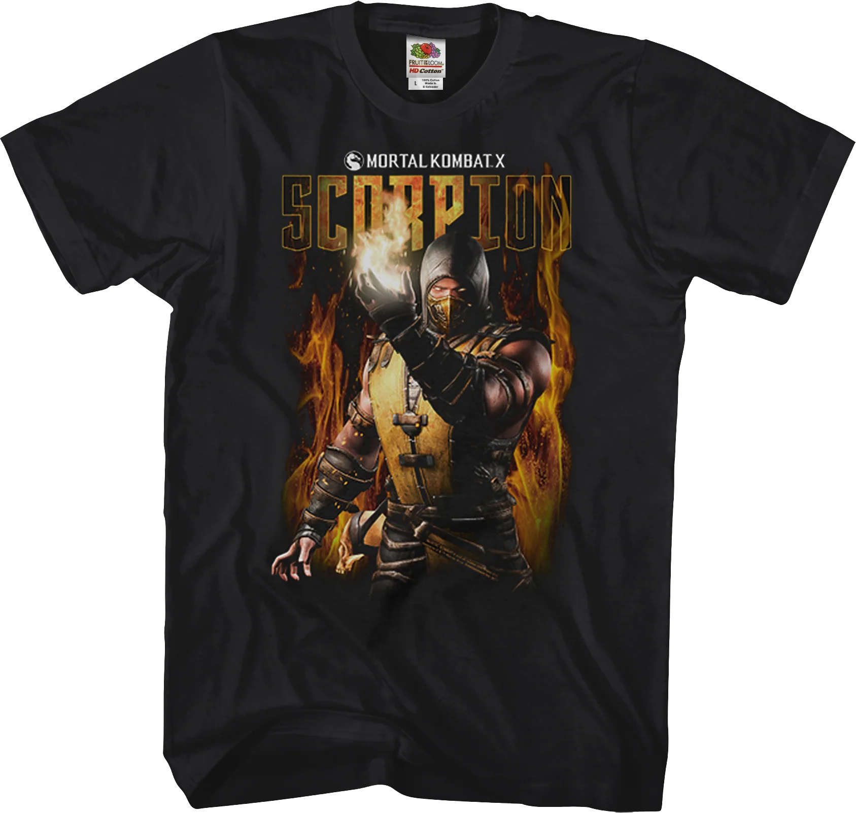 Scorpion Mortal Kombat X T-Shirt