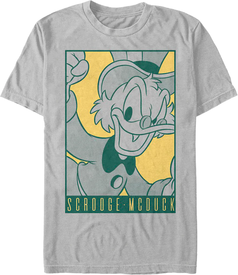 Scrooge McDuck Poster DuckTales T-Shirt
