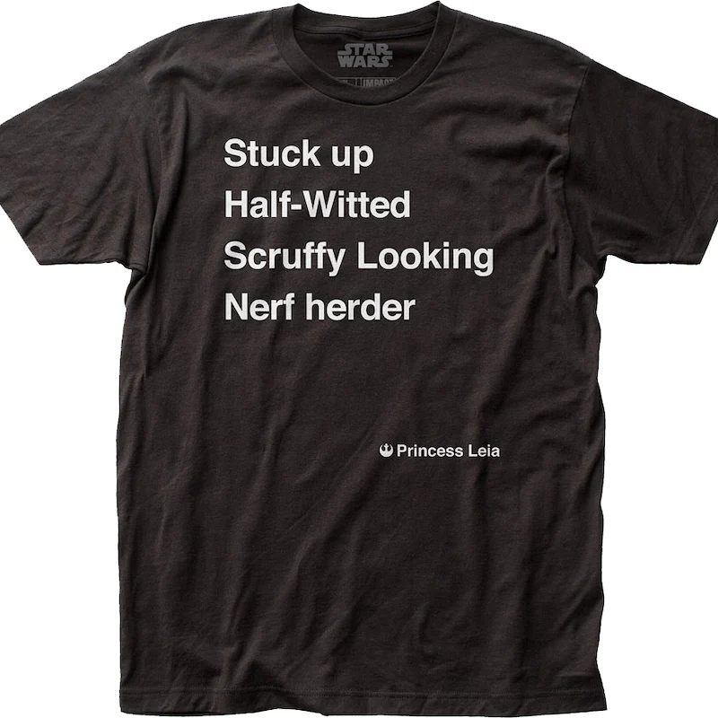 Scruffy Looking Nerf Herder Star Wars T-Shirt