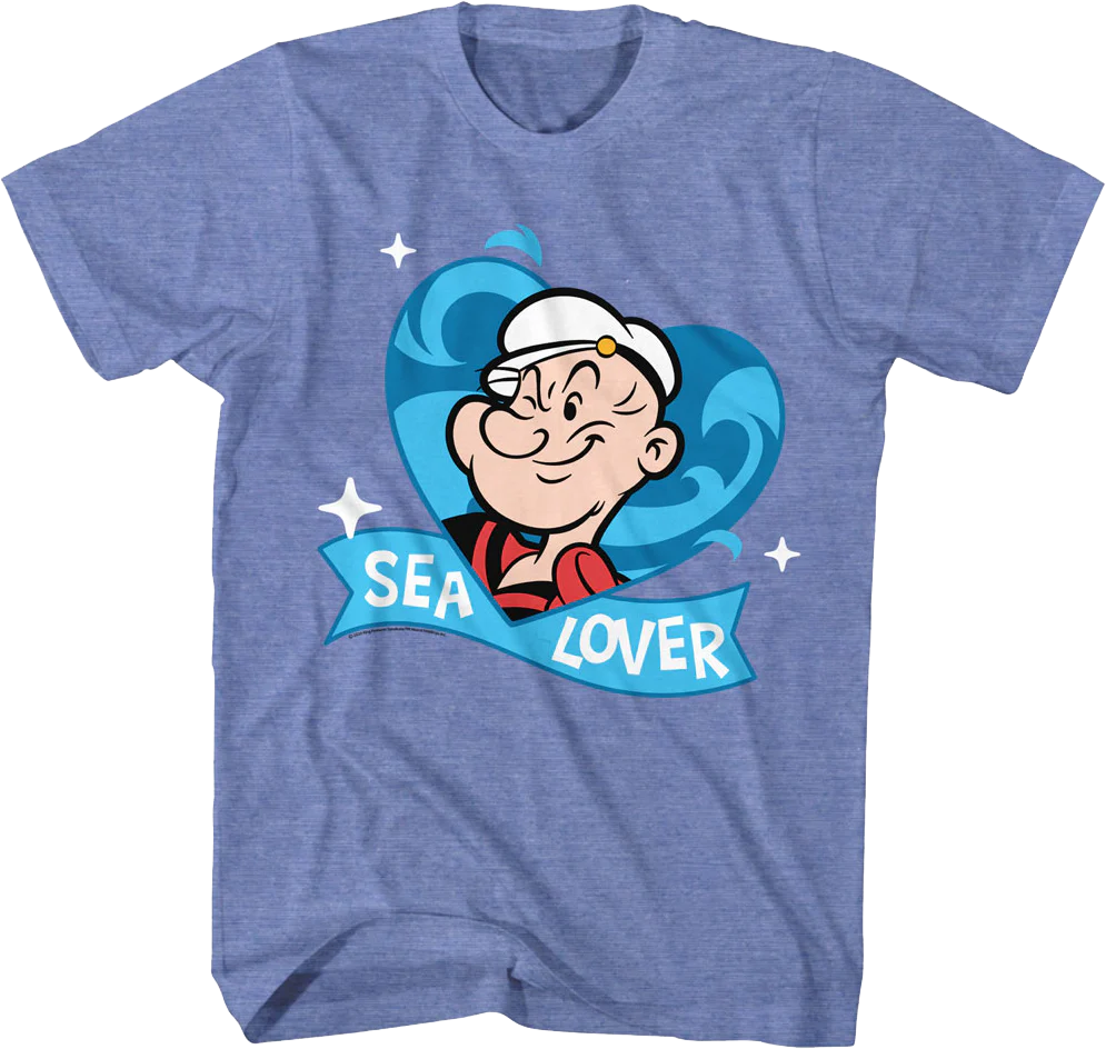 Sea Lover Popeye T-Shirt