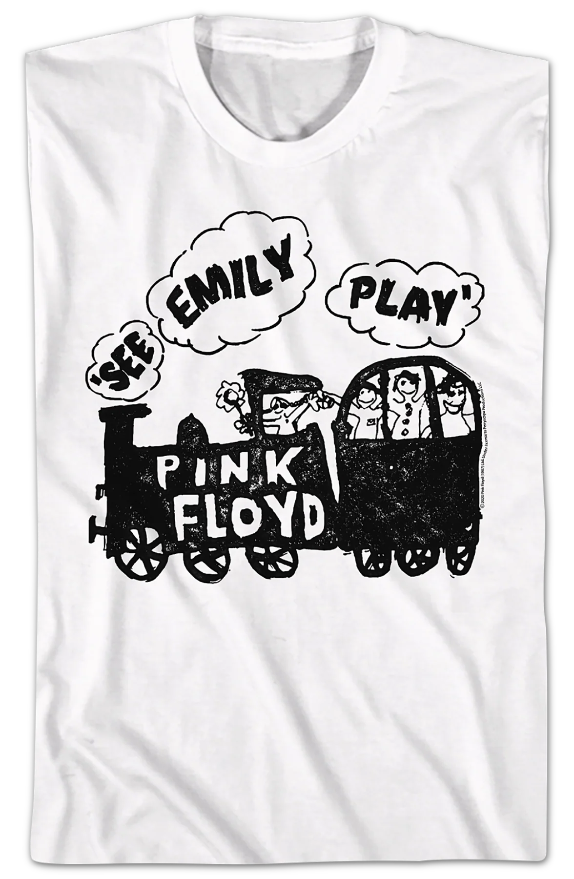See Emily Play Cover Artwork Pink Floyd T-Shirt - Image 2