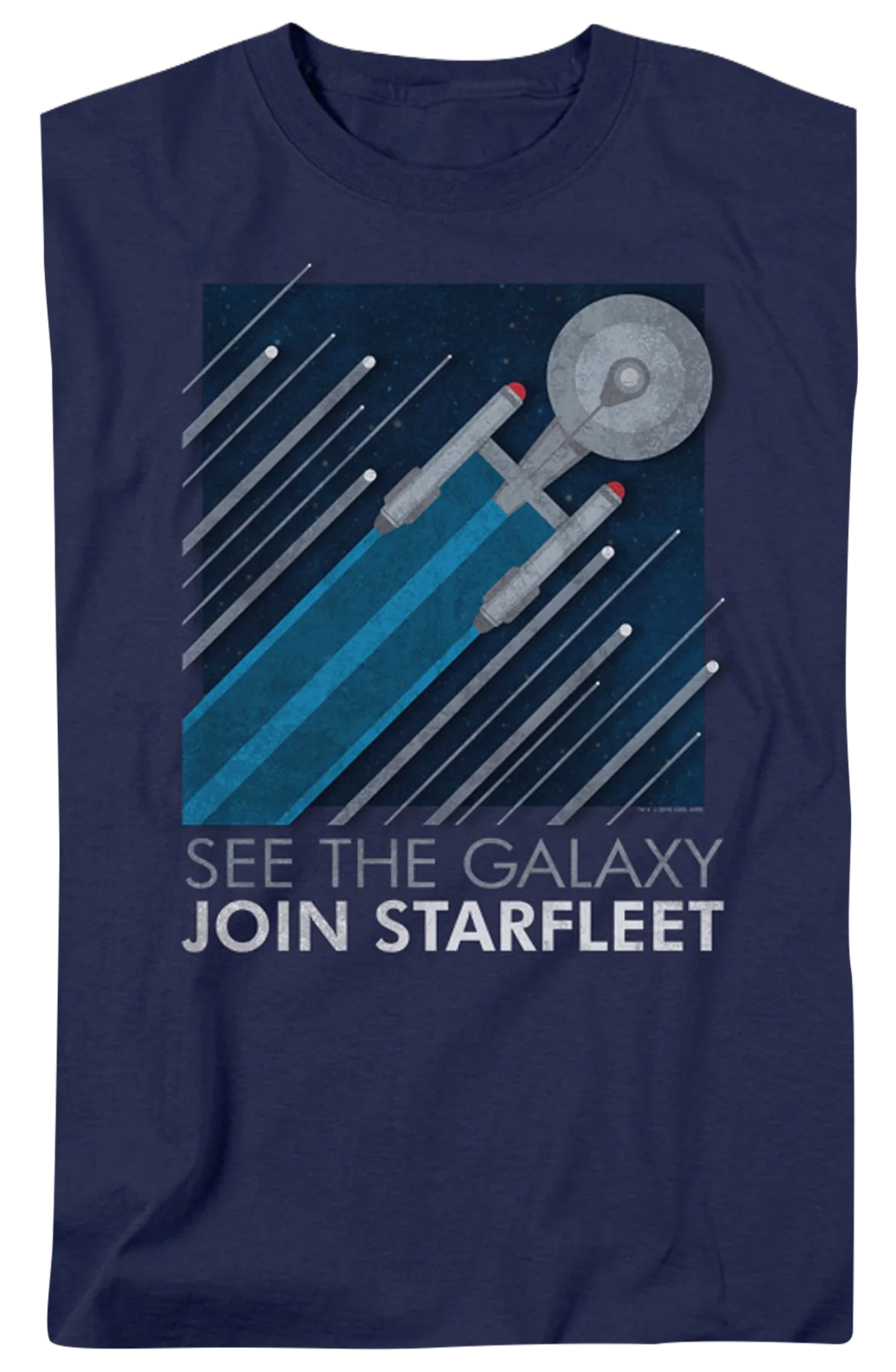 See The Galaxy Join Starfleet Star Trek T-Shirt - Image 2