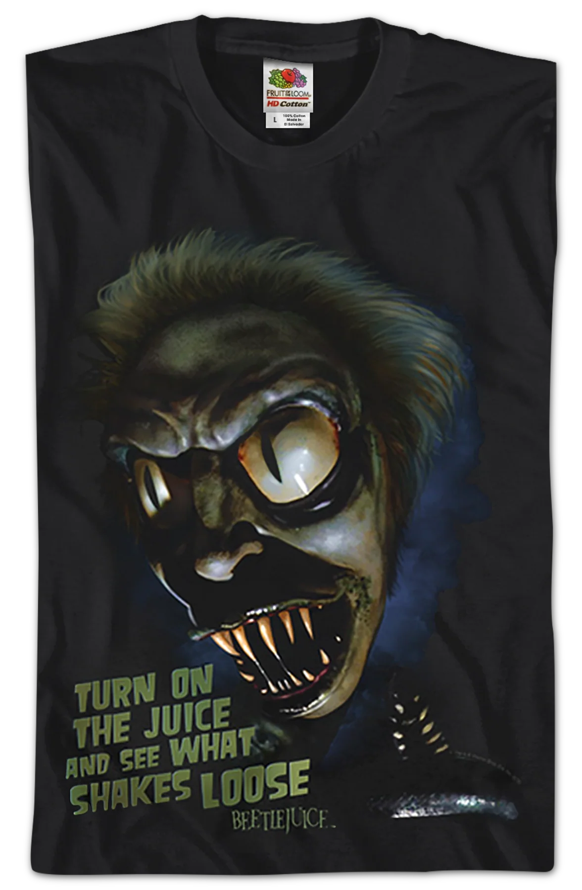 See What Shakes Loose Beetlejuice T-Shirt - Image 2