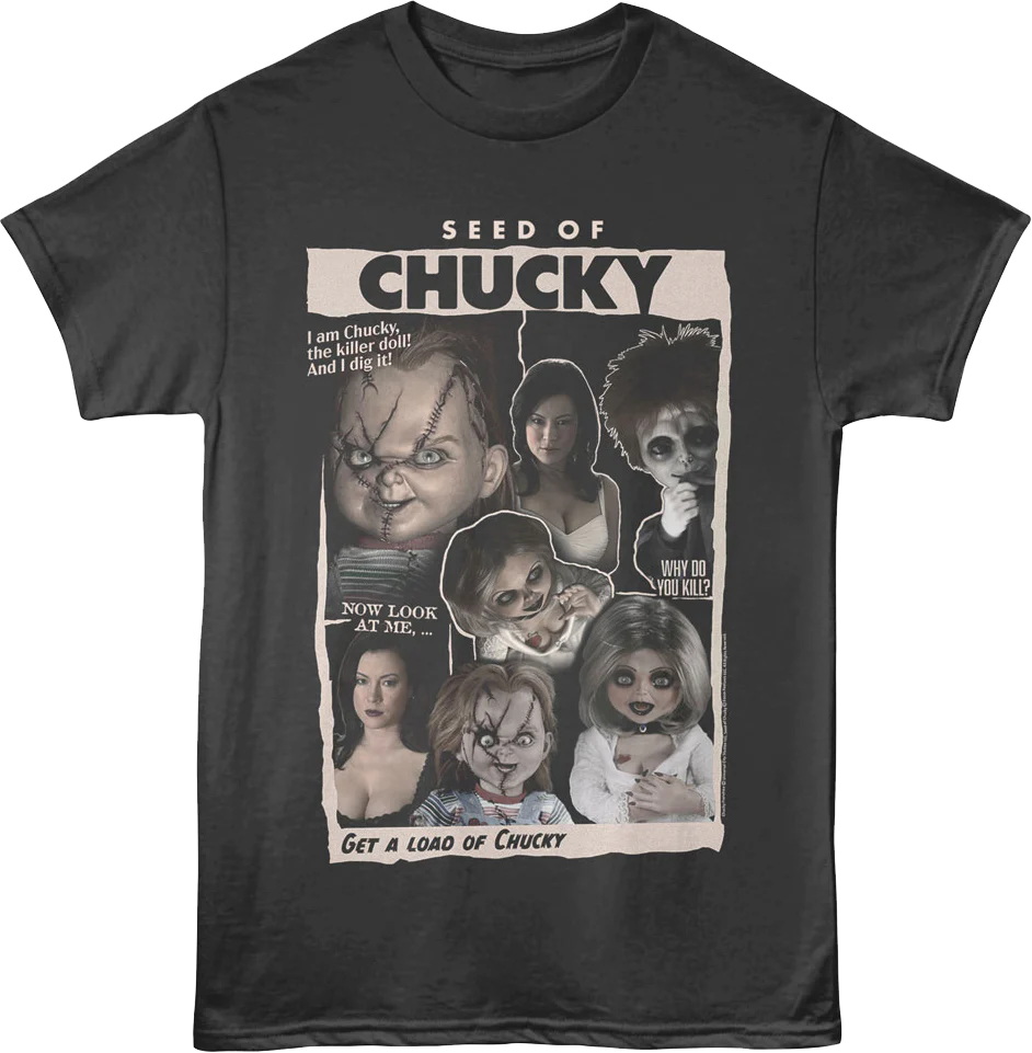 Seed Of Chucky Collage Child's Play T-Shirt