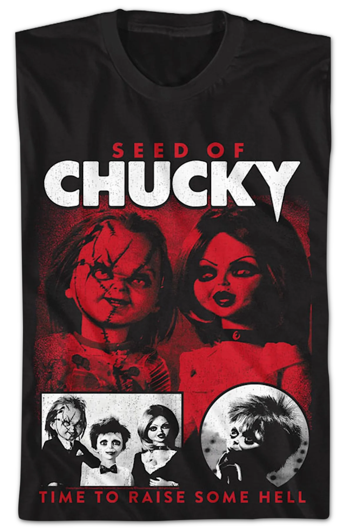 Seed Of Chucky Collage Child's Play T-Shirt - Image 2