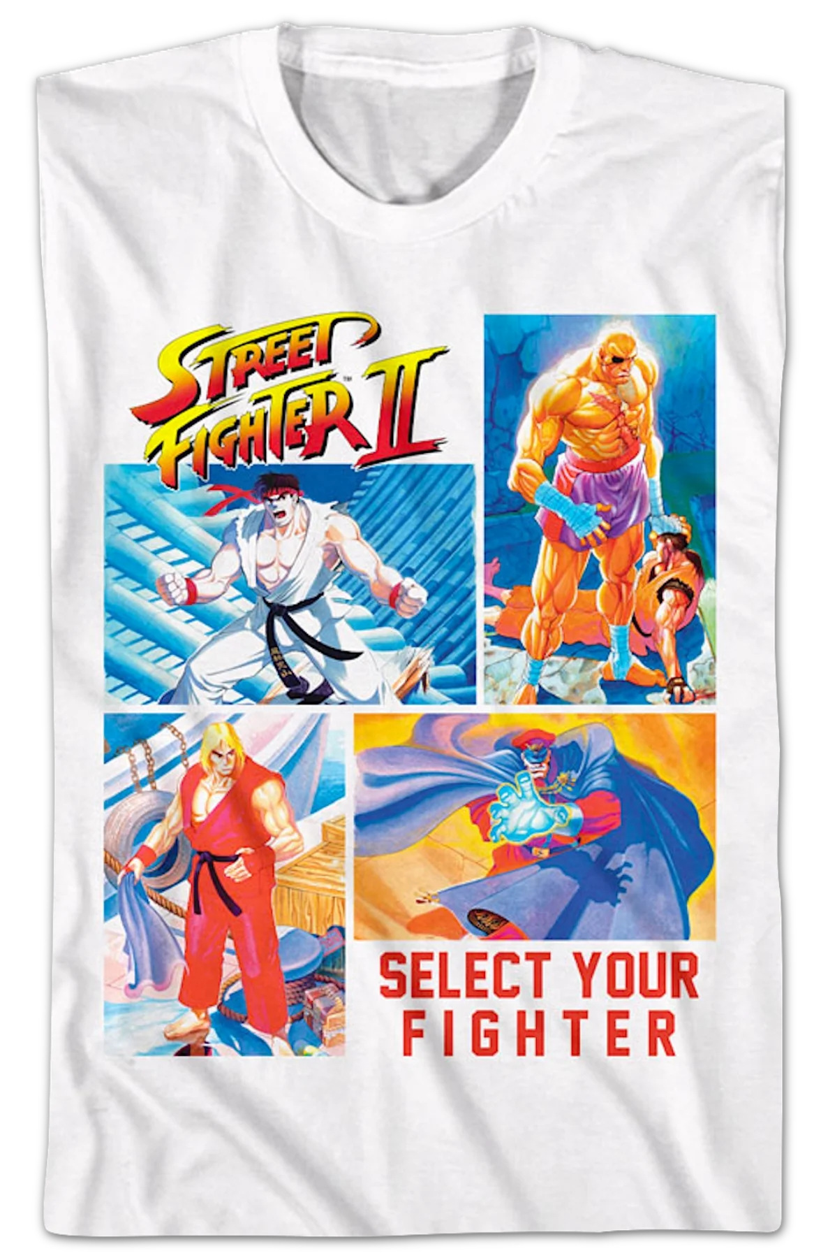 Select Your Fighter Street Fighter II T-Shirt - Image 2