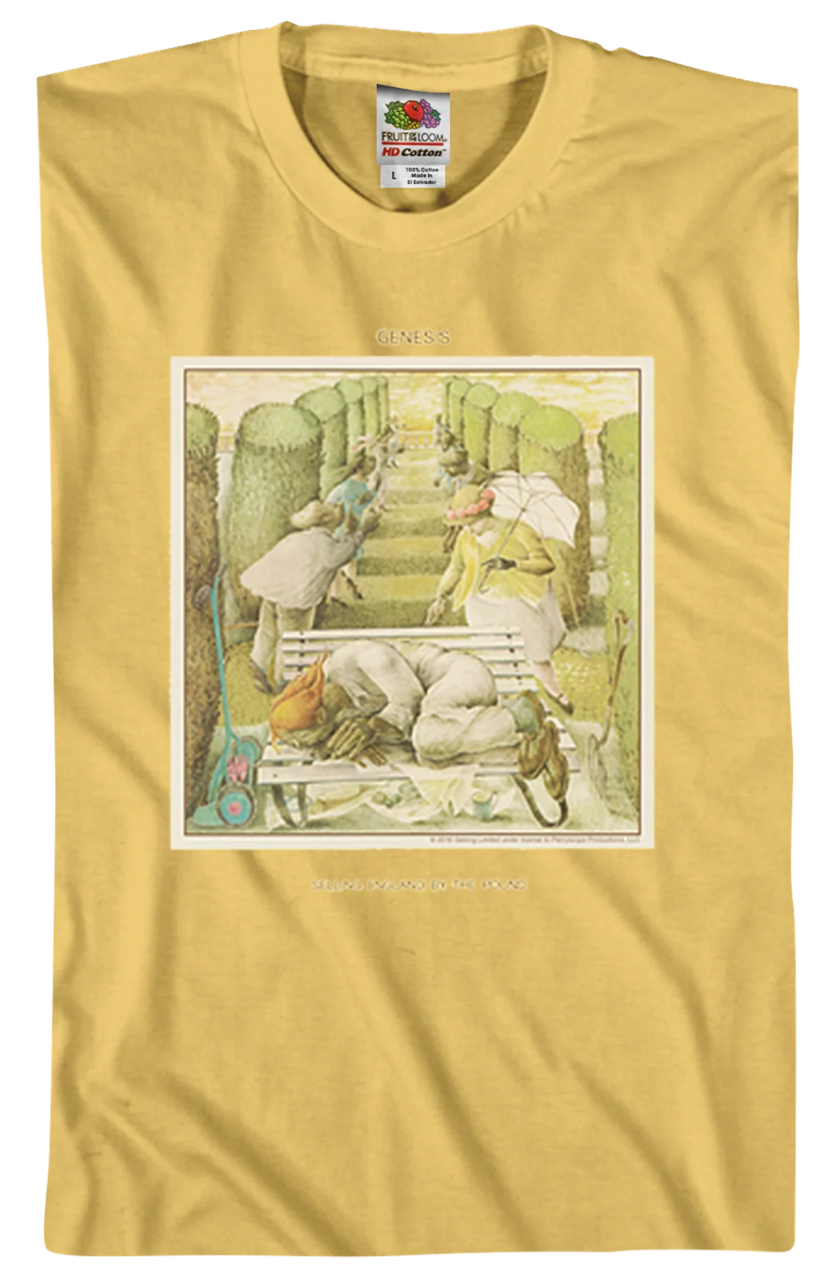 Selling England By The Pound Genesis T-Shirt - Image 2