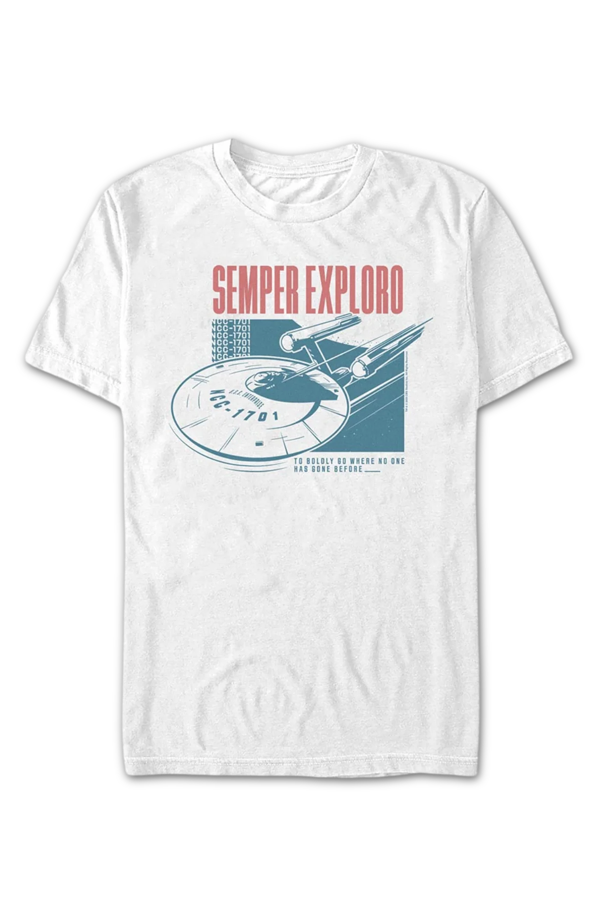 Semper Exploro Star Trek T-Shirt - Image 2