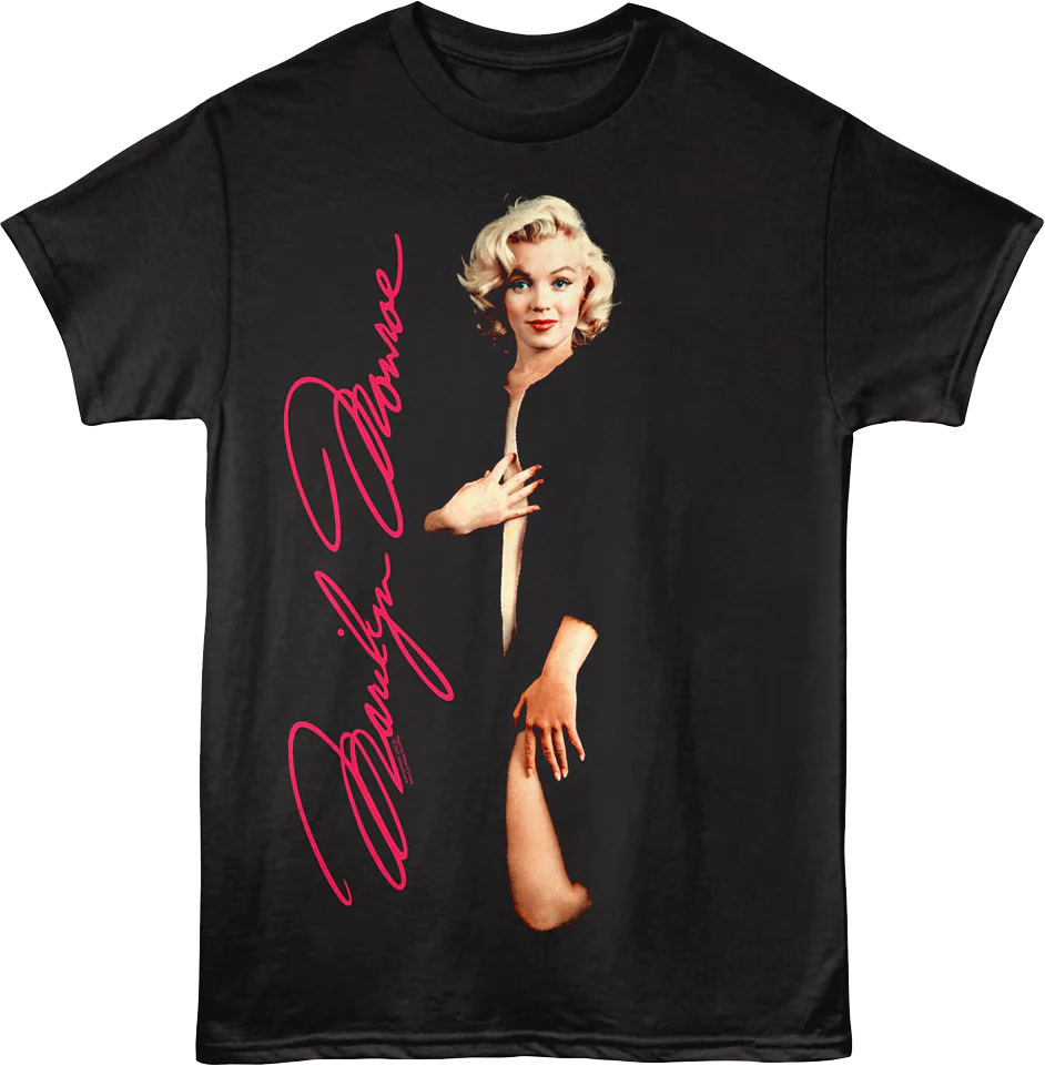 Sensual Autograph Marilyn Monroe T-Shirt