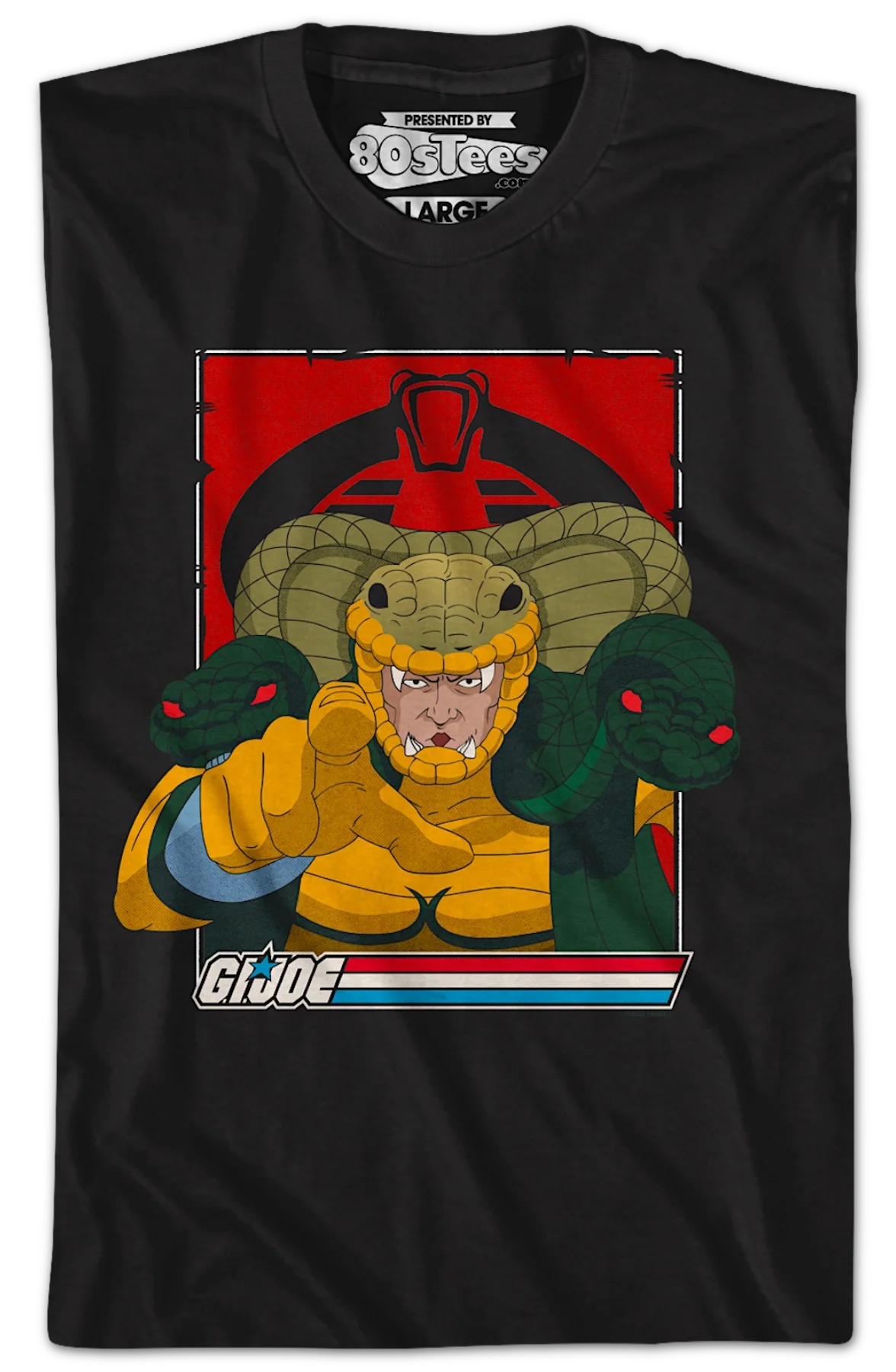 Serpentor This I Command GI Joe T-Shirt - Image 2