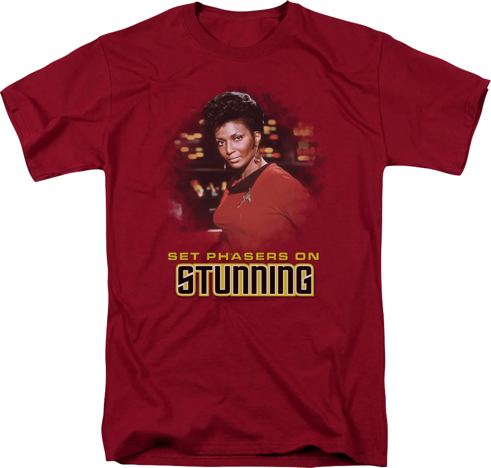 Set Phasers On Stunning Star Trek T-Shirt