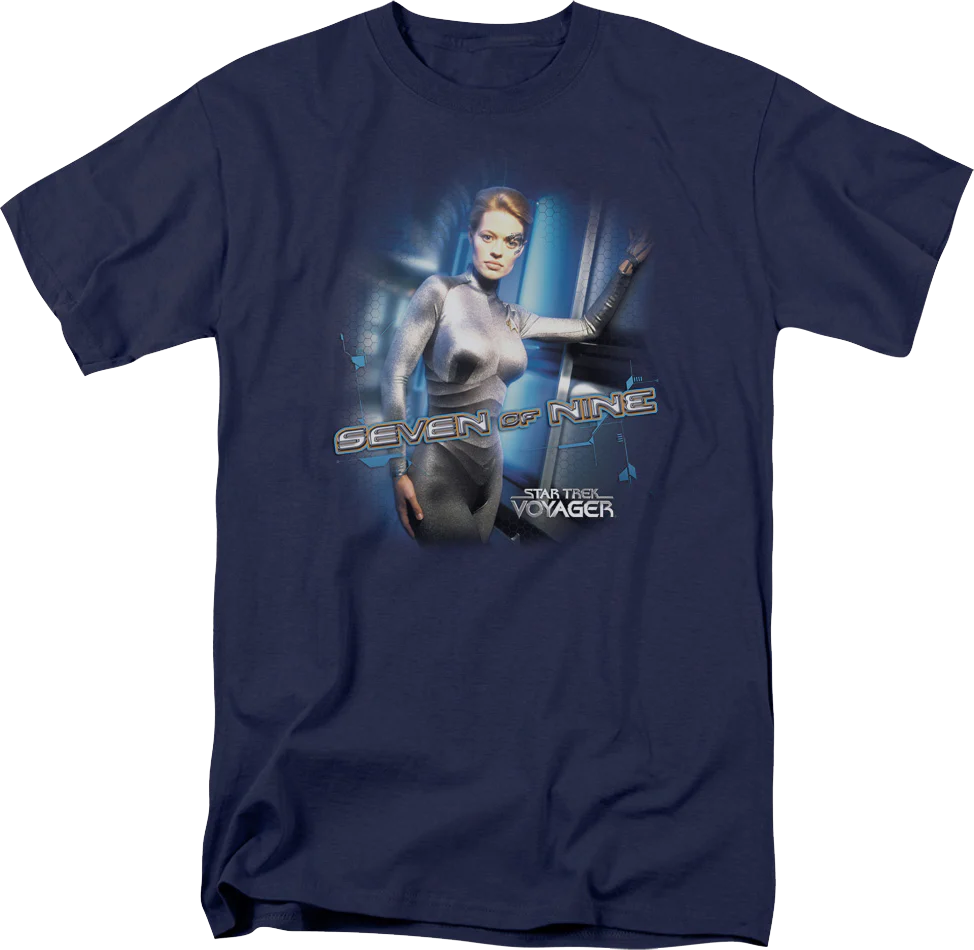 Seven Of Nine Star Trek Voyager T-Shirt