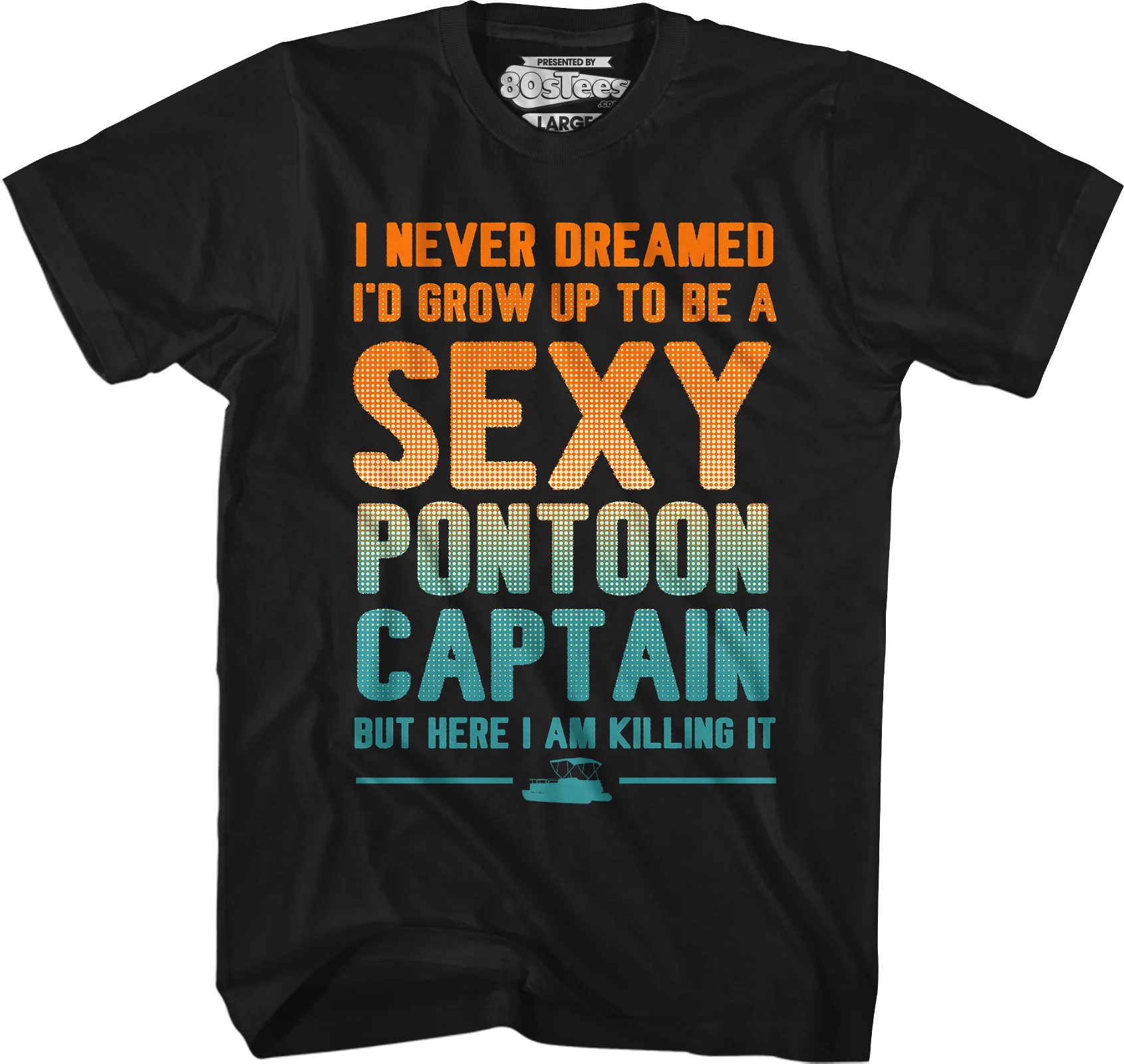 Sexy Pontoon Captain T-Shirt
