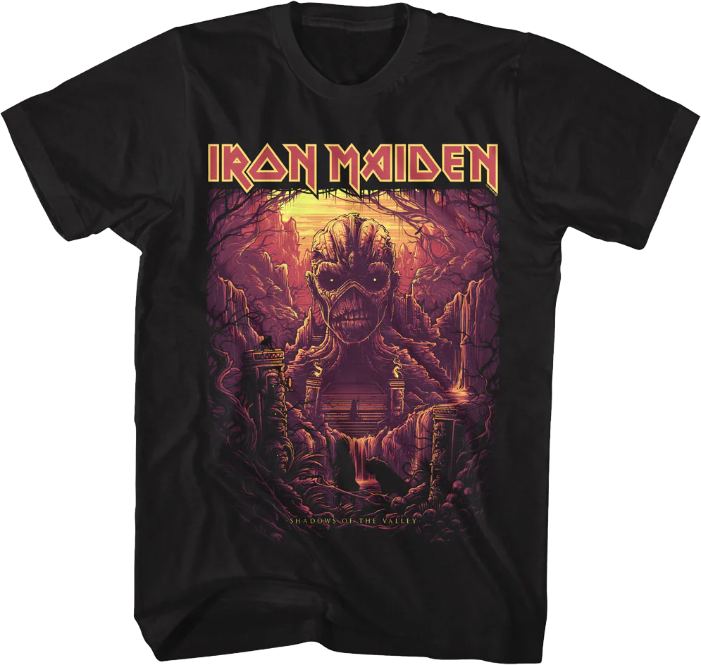 Shadows Of The Valley Iron Maiden T-Shirt