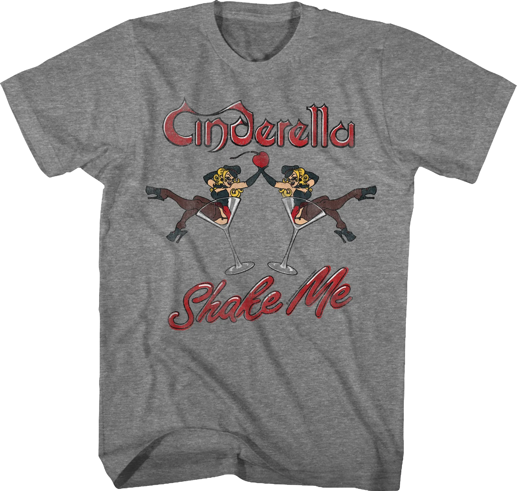 Shake Me Martini Glasses Cinderella T-Shirt