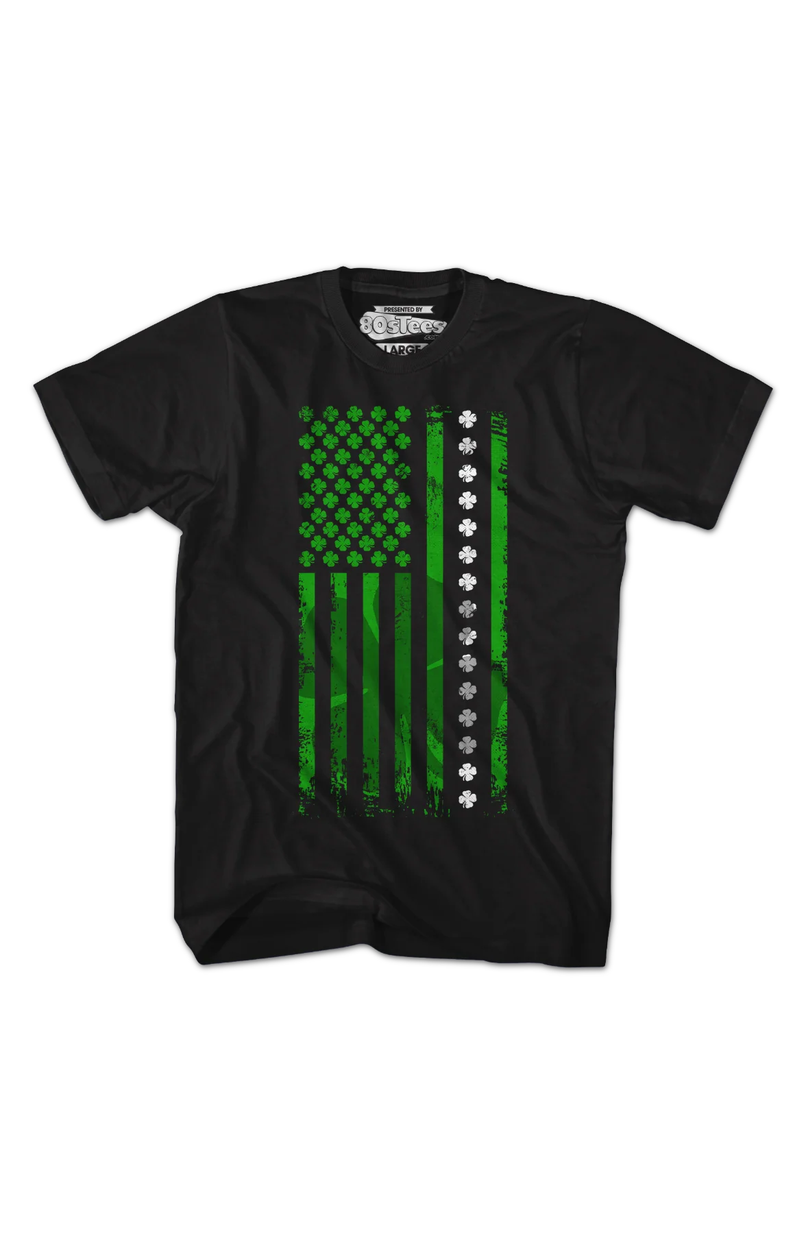 Shamrock Flag St. Patrick's Day T-Shirt - Image 2