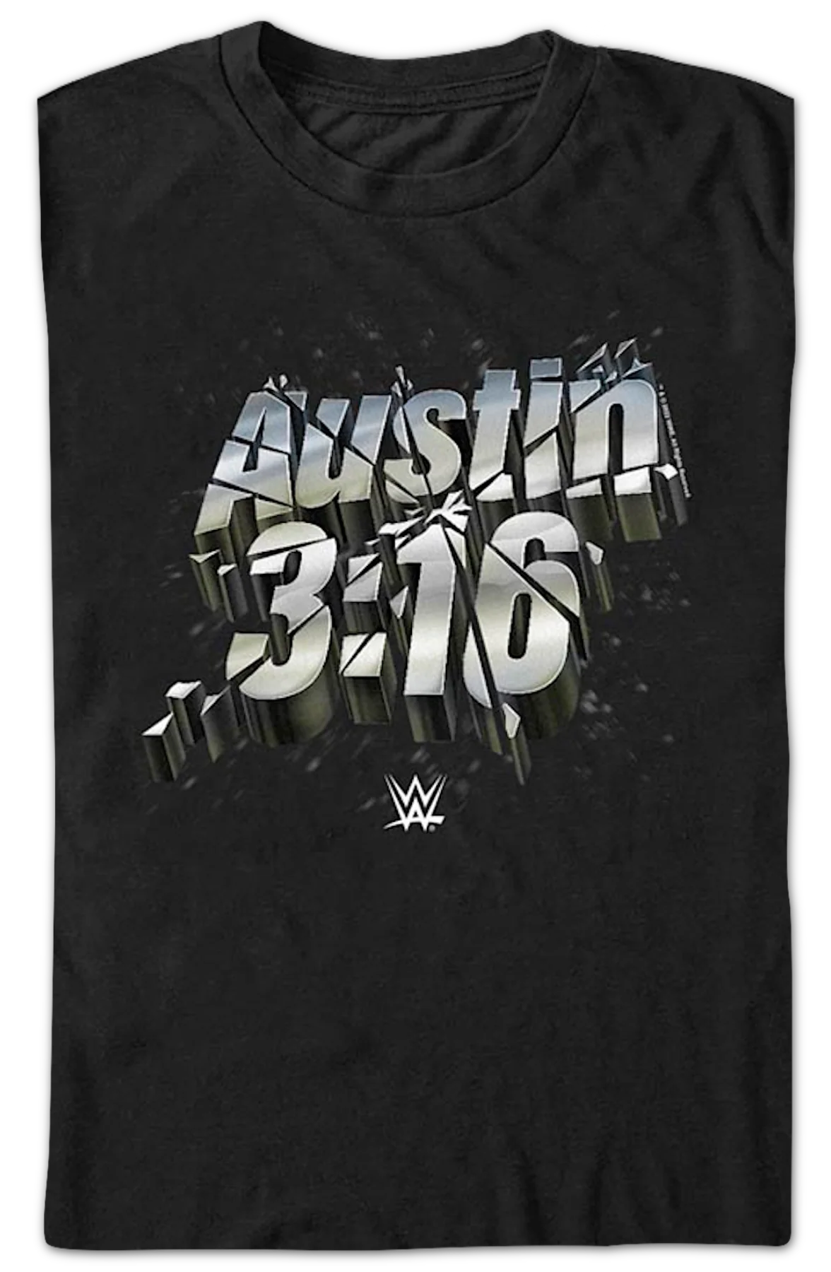Shattered 3:16 Stone Cold Steve Austin T-Shirt - Image 2