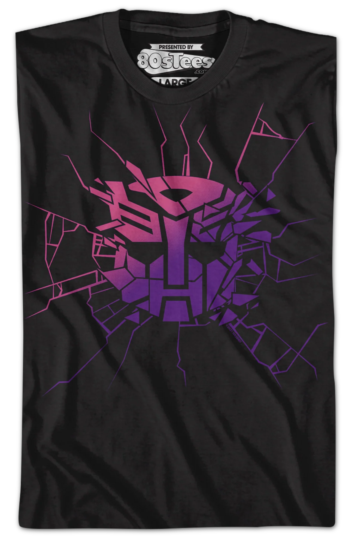 Shattered Glass Autobots Logo Transformers T-Shirt - Image 2