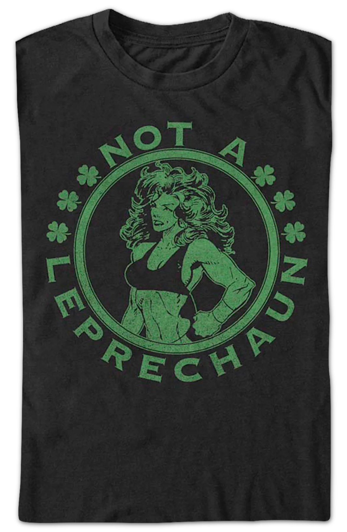 She-Hulk Not A Leprechaun Marvel Comics T-Shirt - Image 2