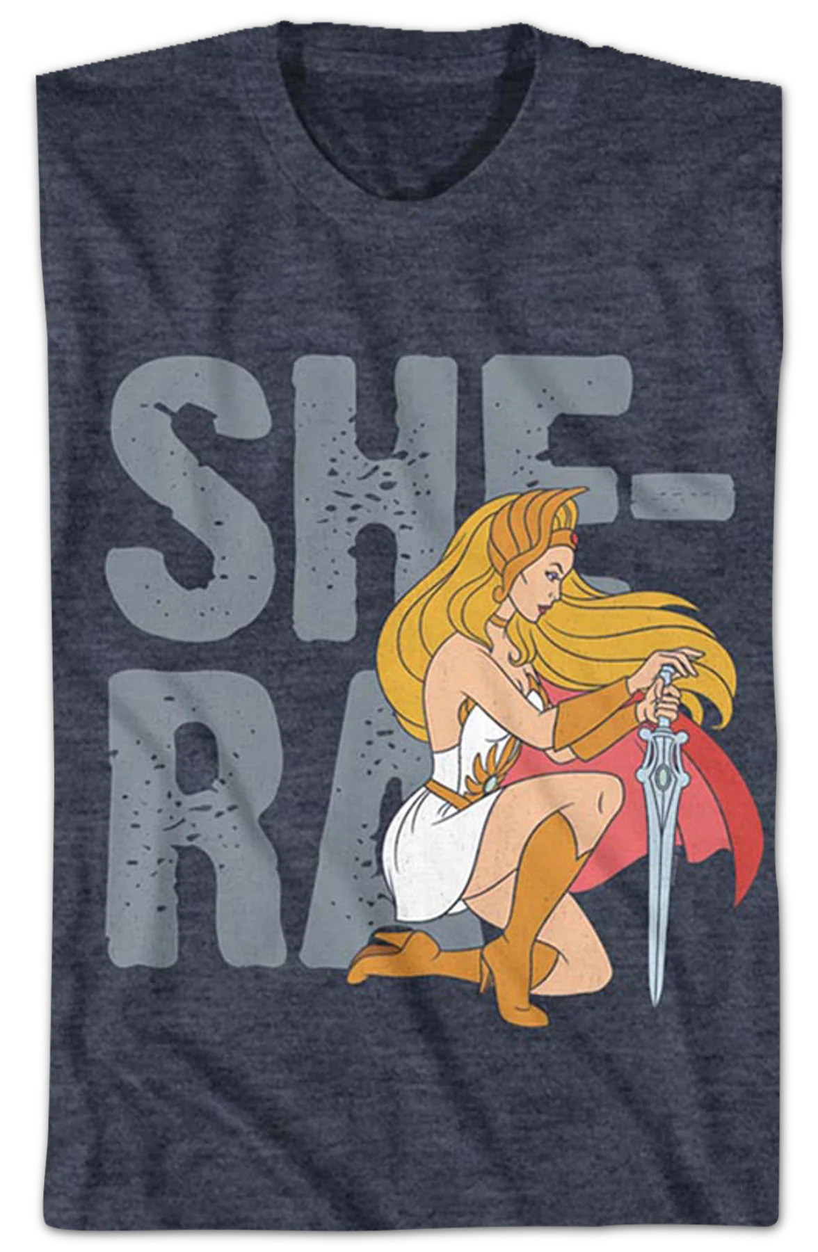 She-Ra Kneeling Pose Masters of the Universe T-Shirt - Image 2