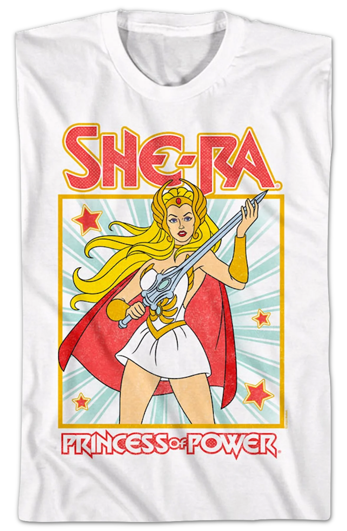 She-Ra Princess of Power Pose Masters of the Universe T-Shirt - Image 2